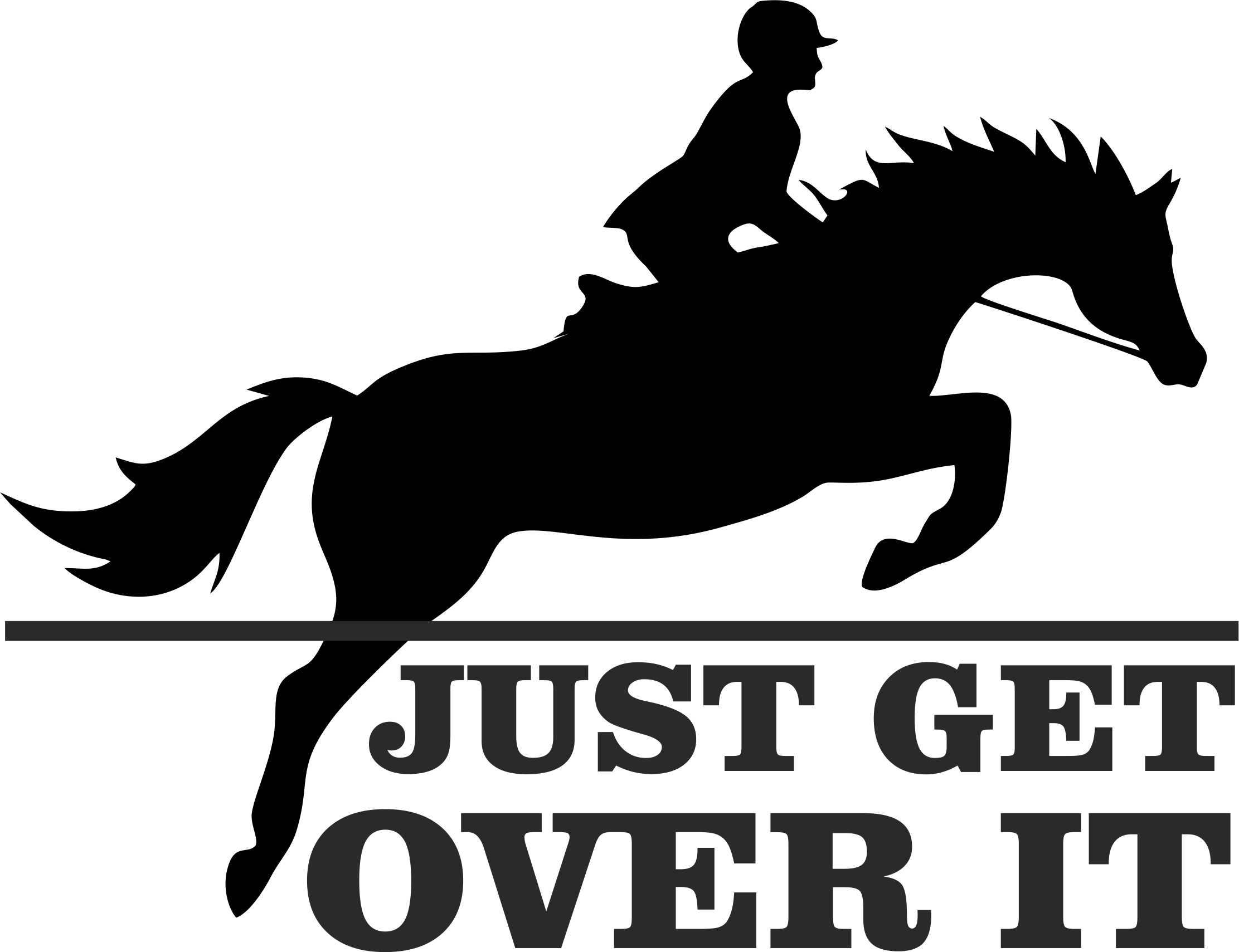 Samolepka just get over it