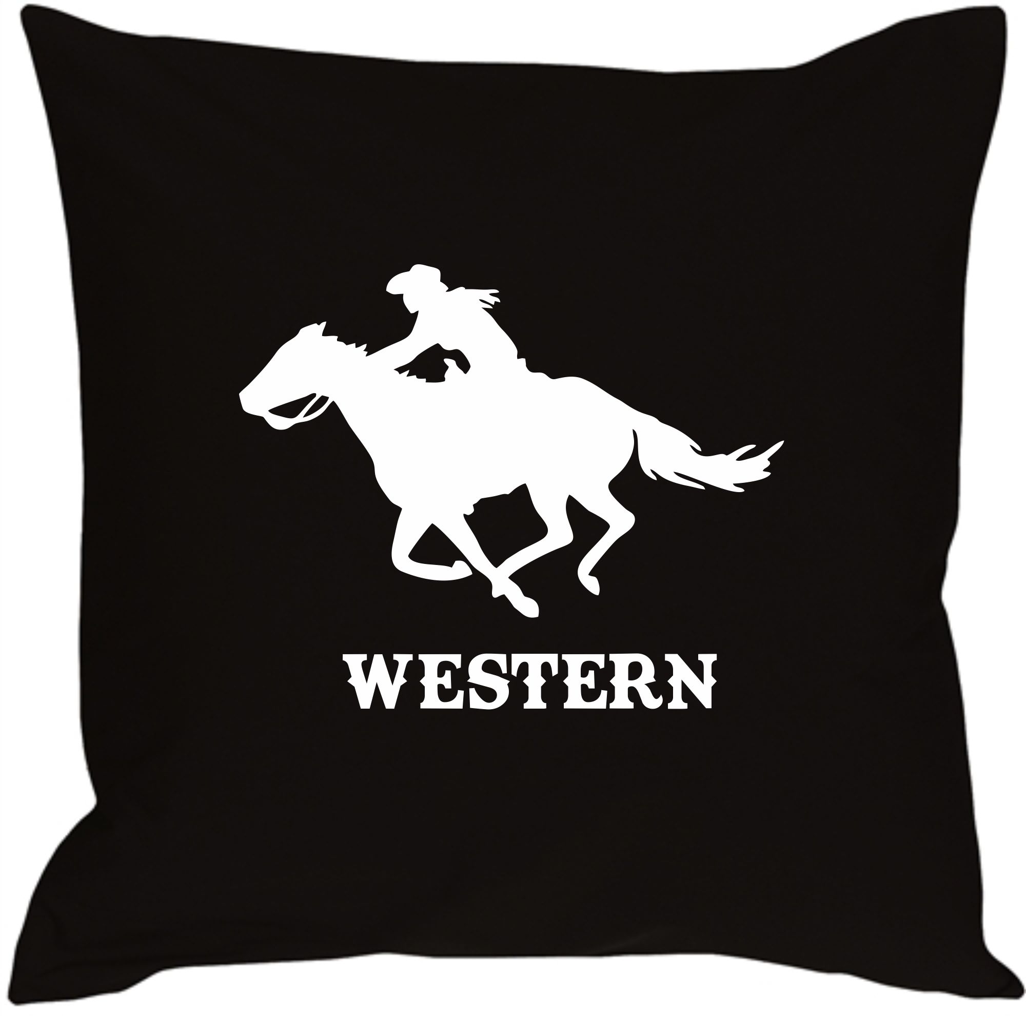 Polštář westernová jezdkyně