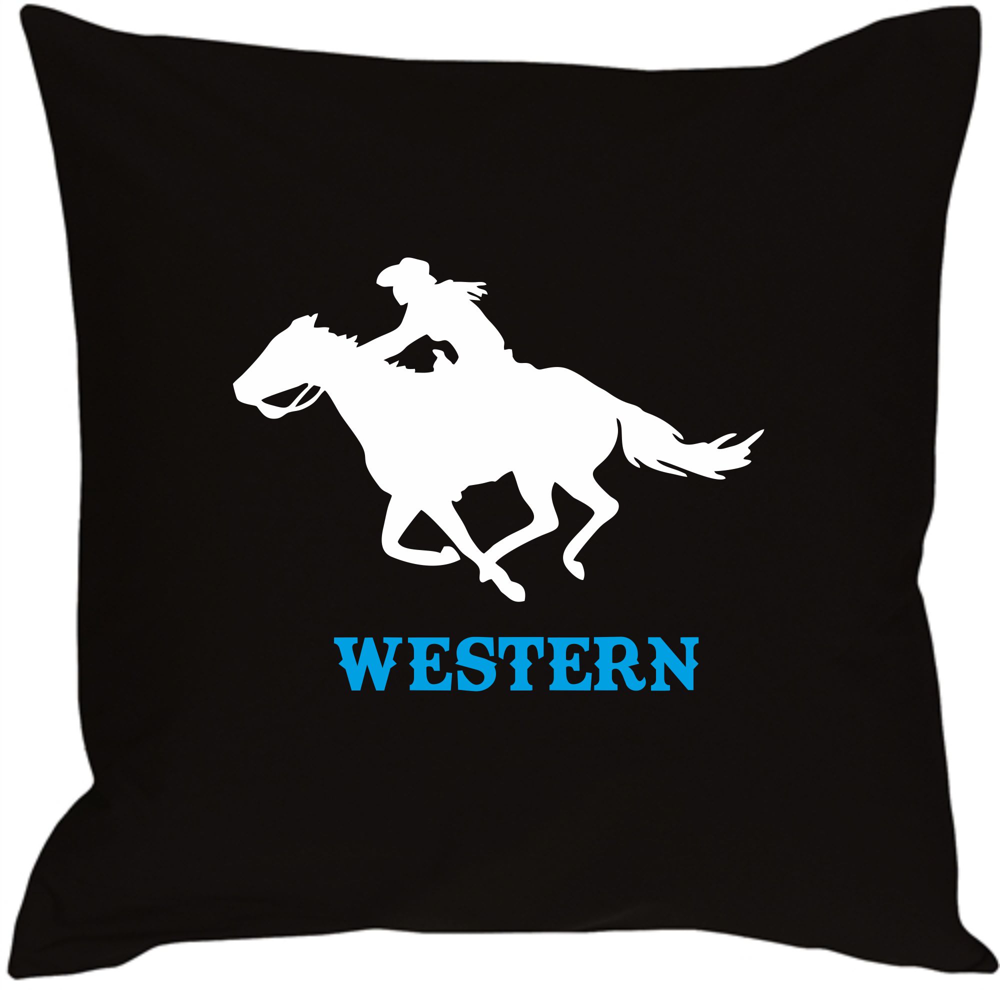Polštář westernová jezdkyně