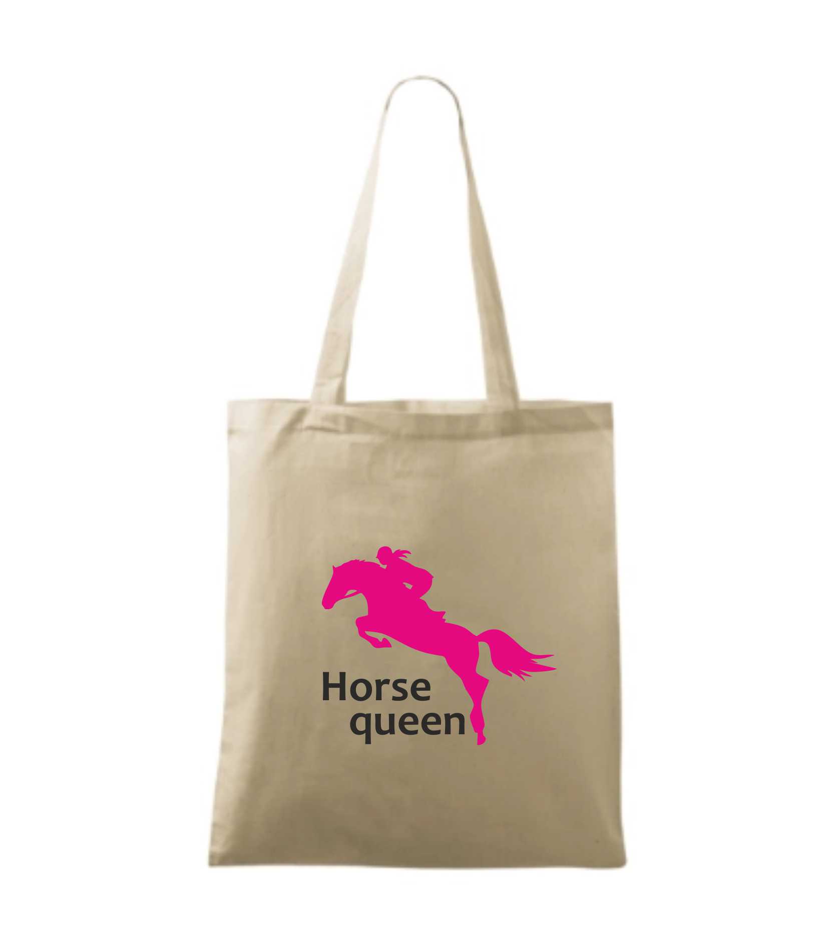 Látková taška s motivem horse queen
