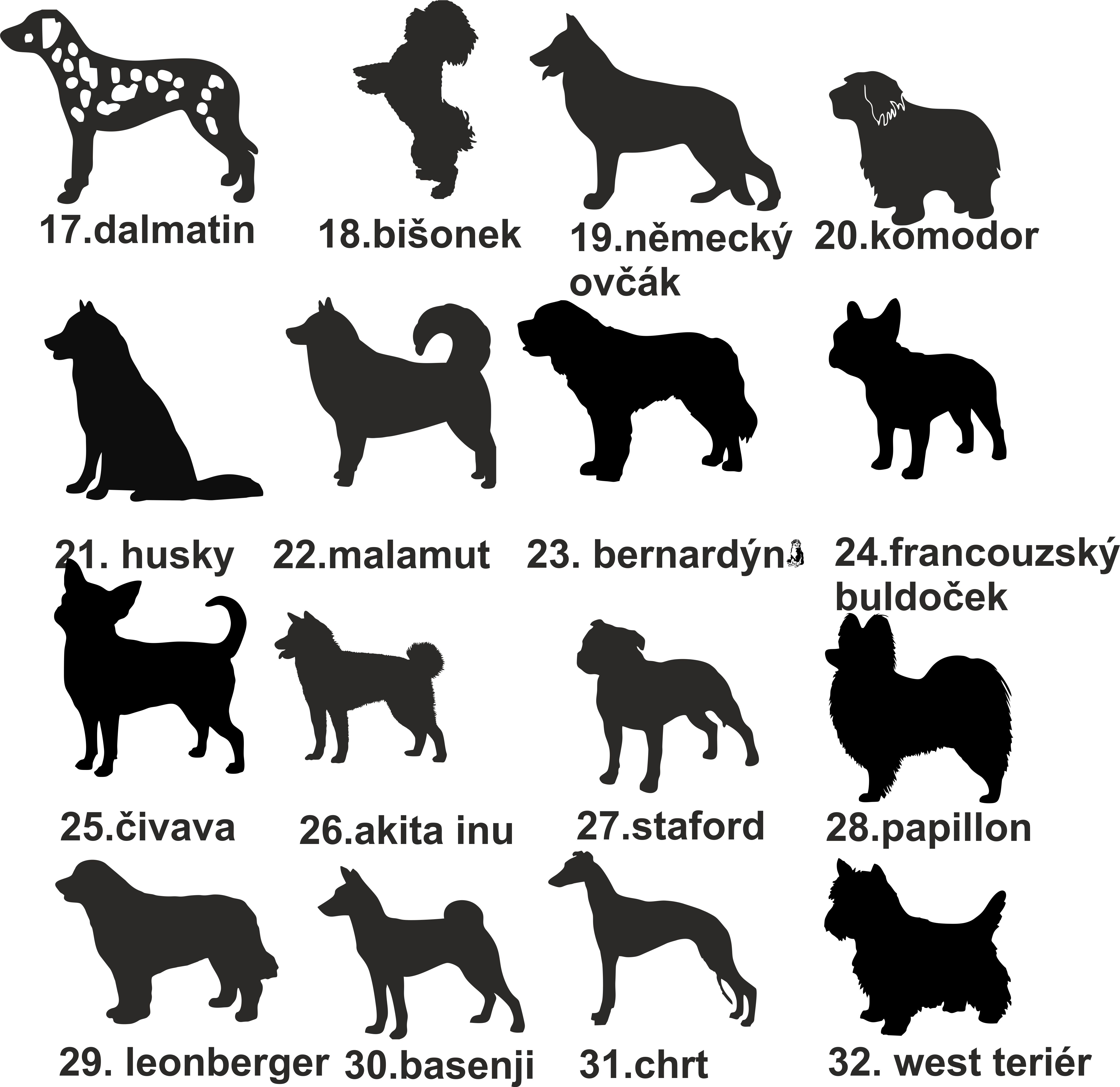 Látková taška pozor pes - reflexní