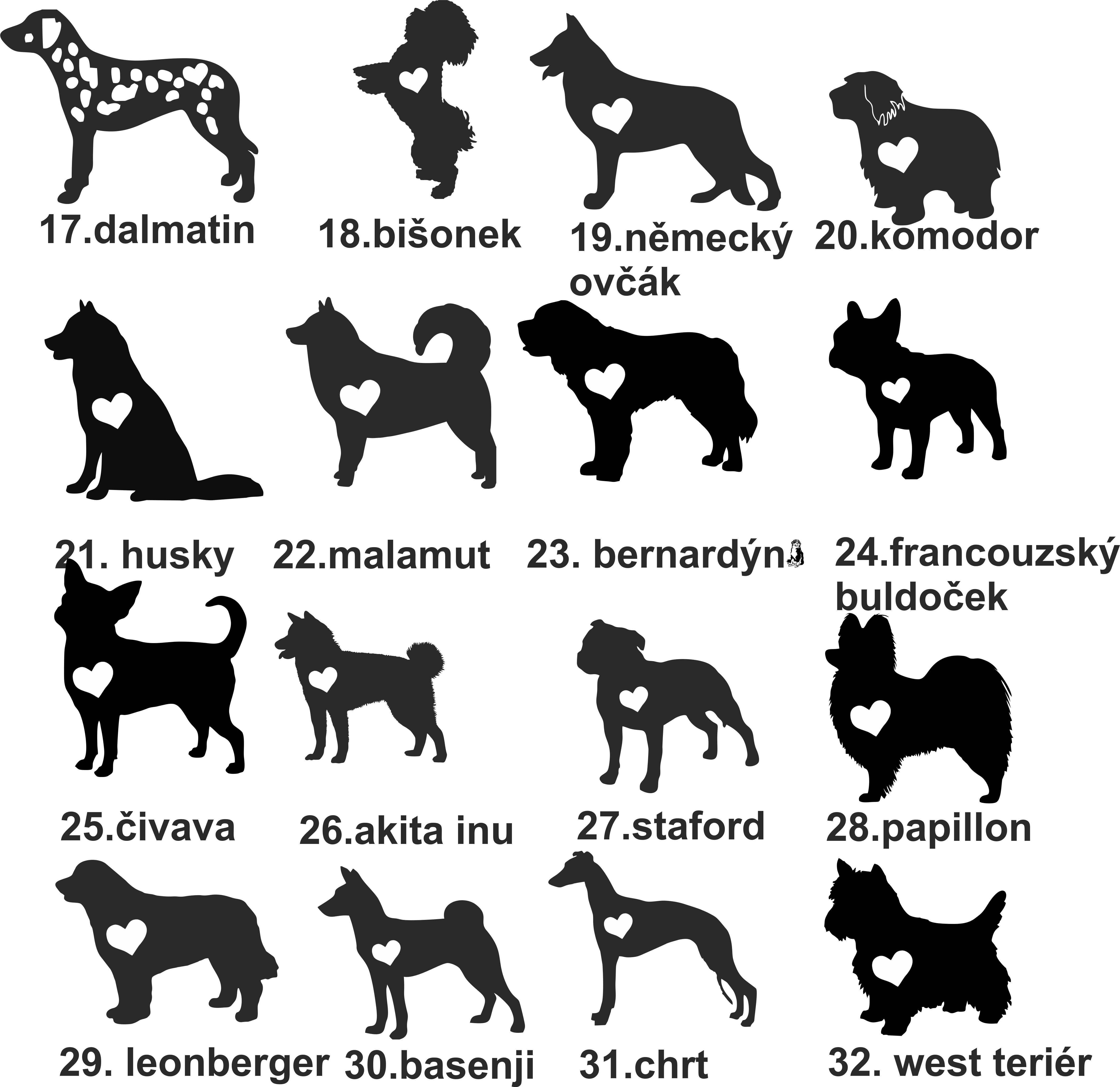 Triko love - psí máma