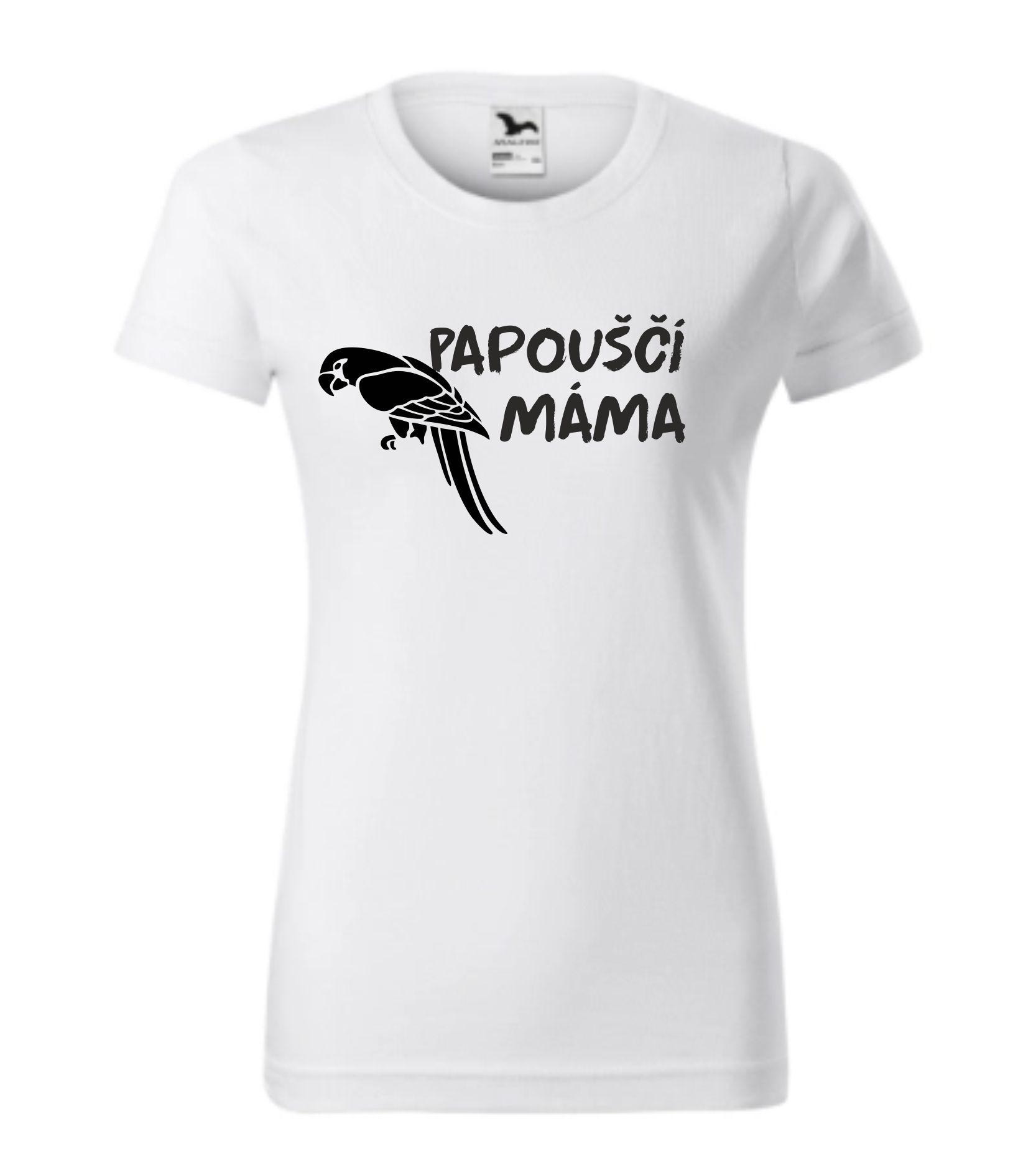 Triko papouščí máma