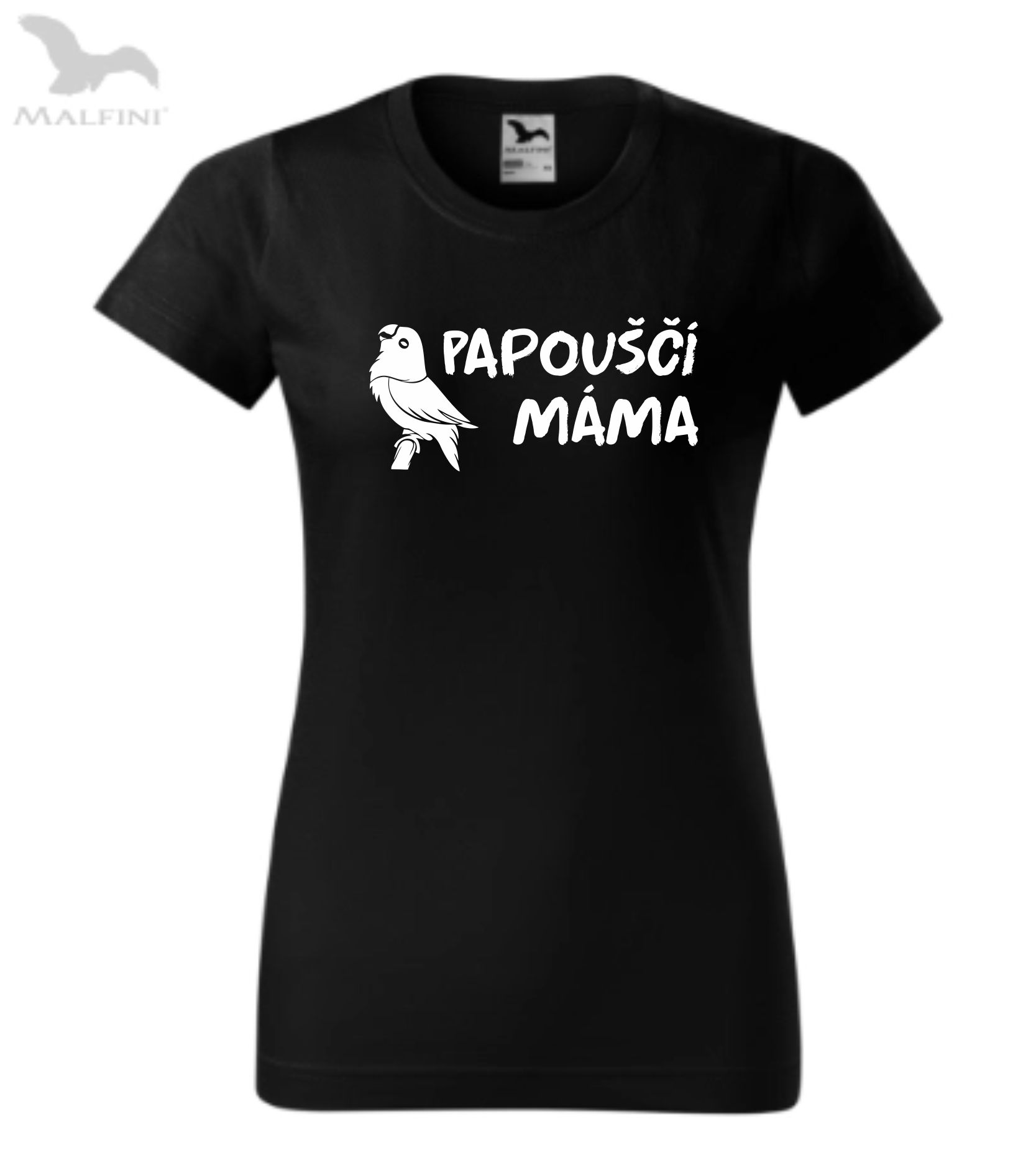 Triko papouščí máma