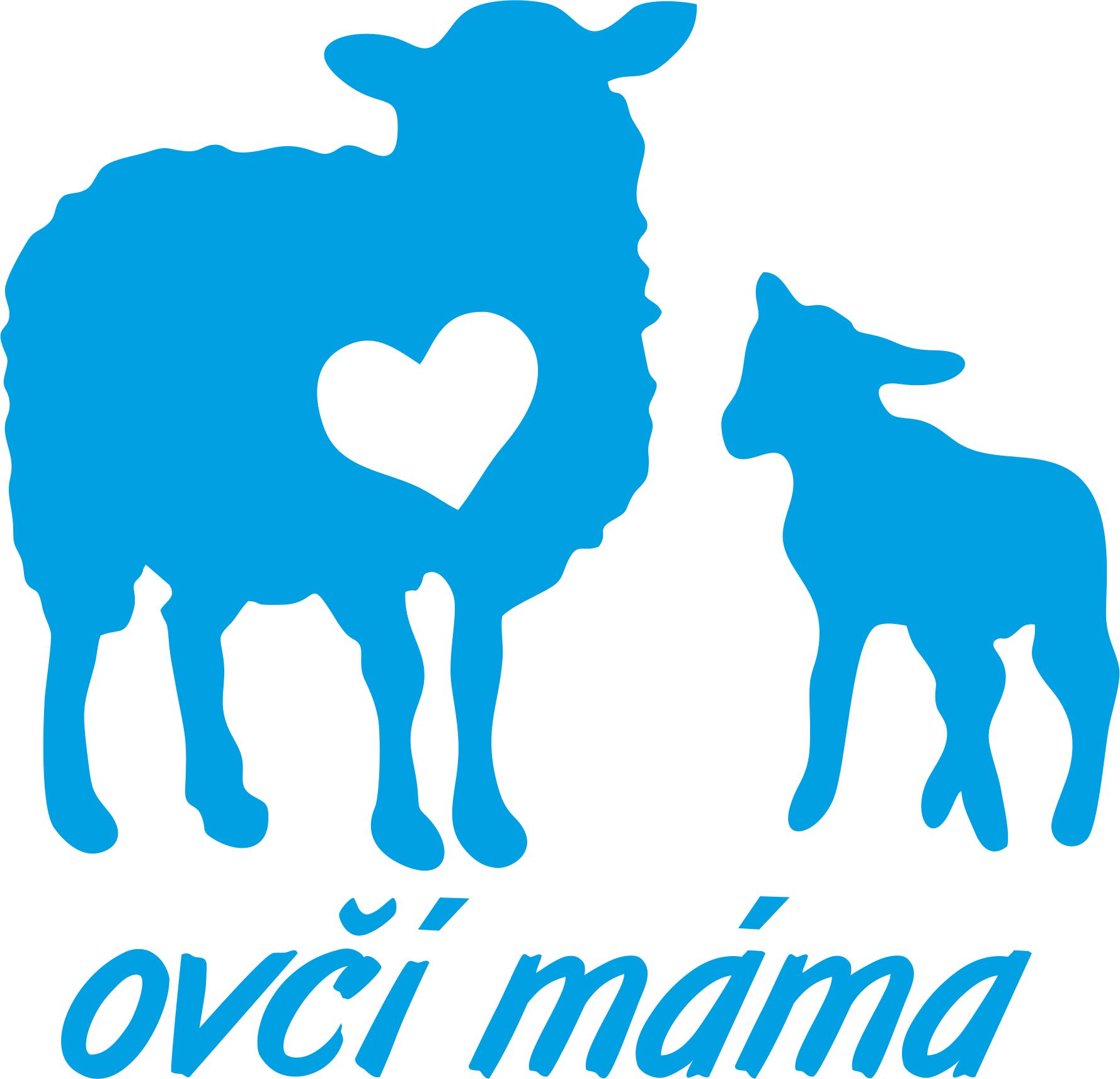 Samolepka ovčí máma