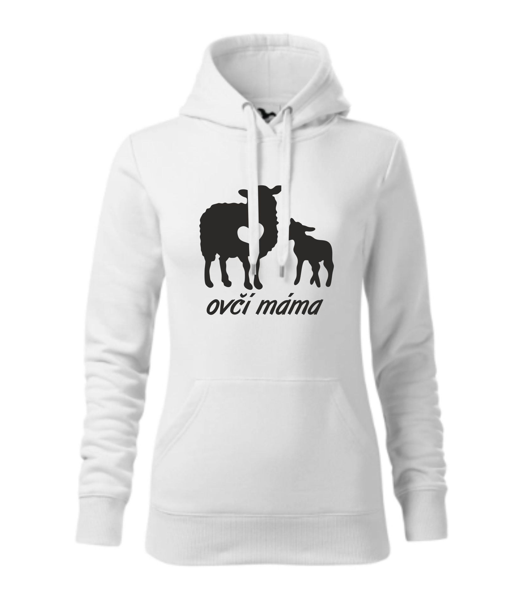 Mikina s motivem ovčí máma