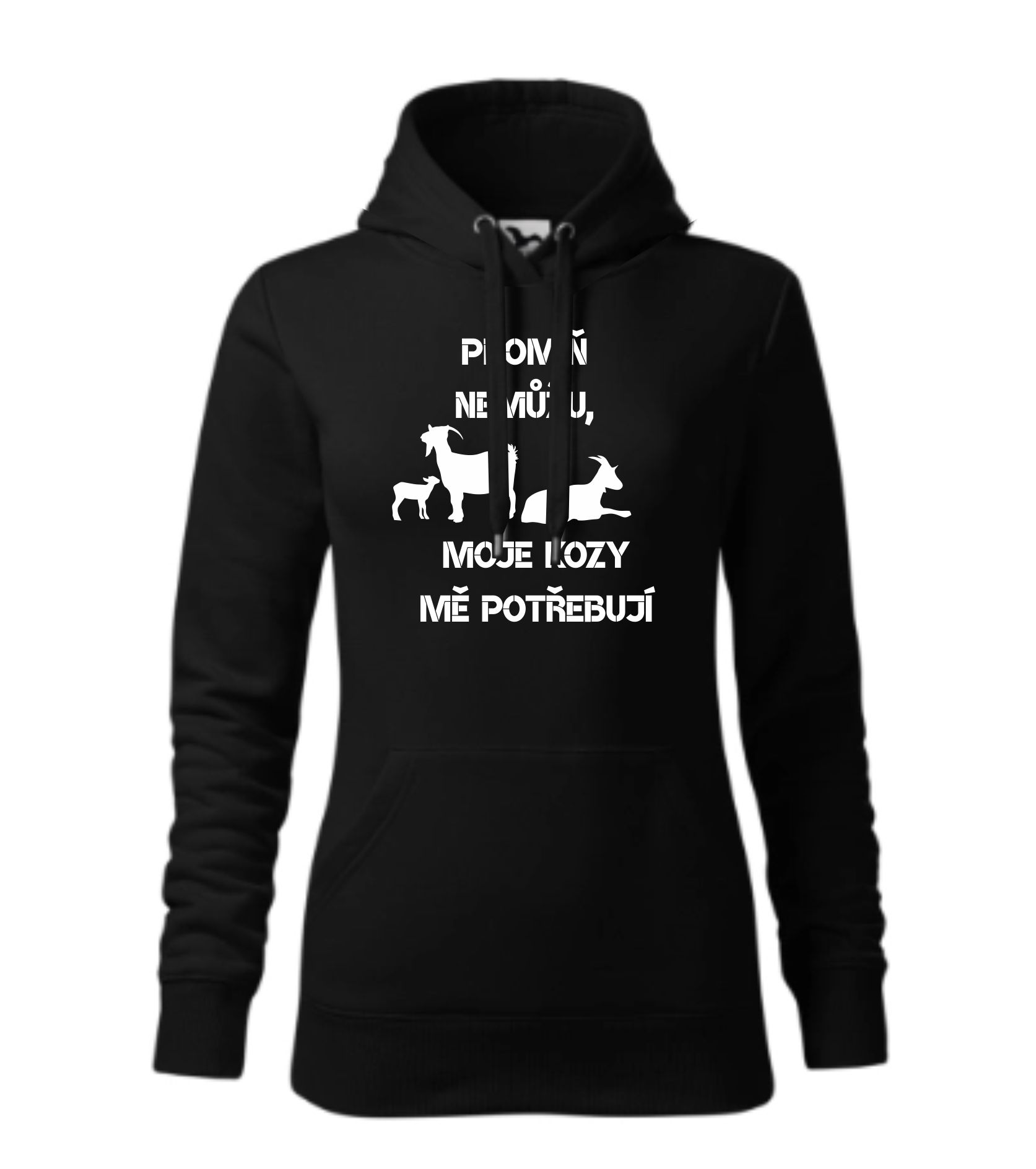 Mikina promiň nemůžu, moje kozy mě potřebují