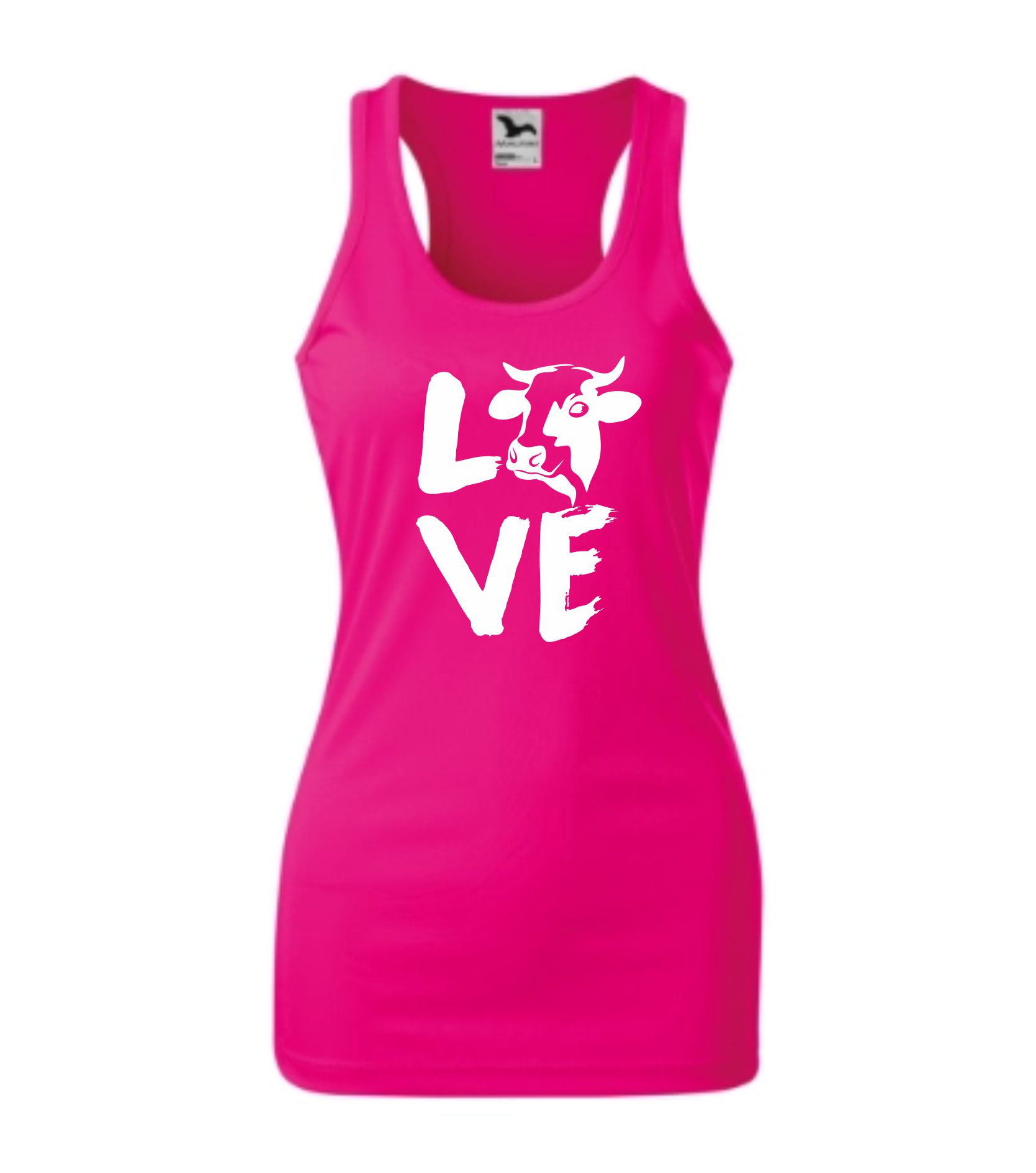 Tílko love - kráva