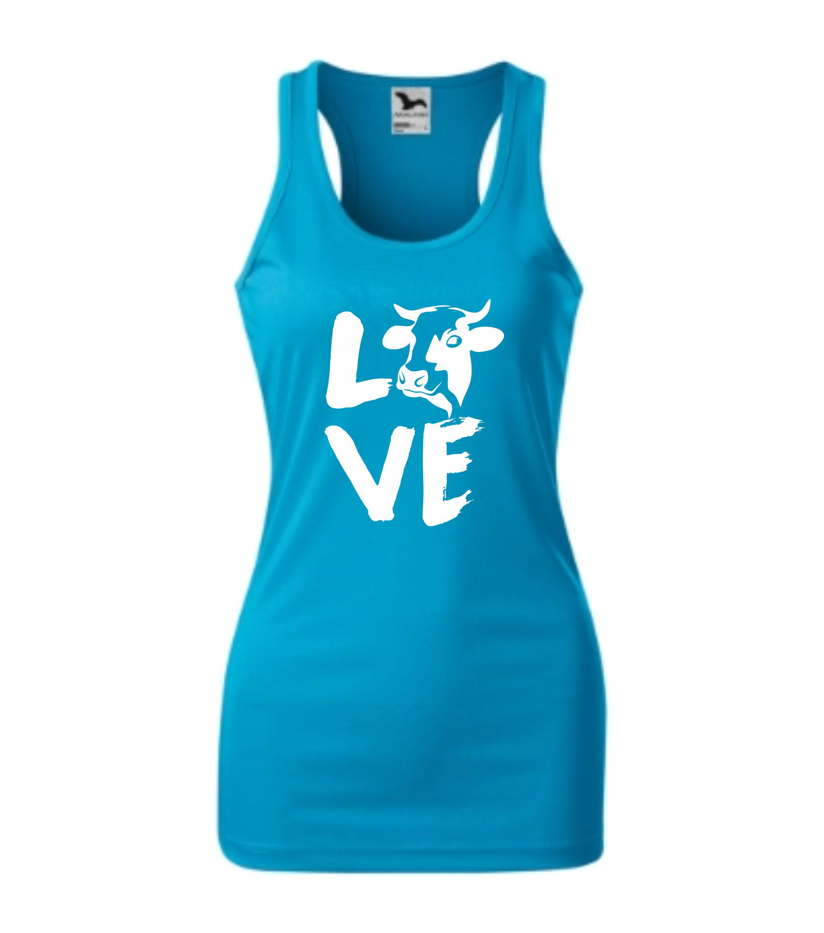 Tílko love - kráva