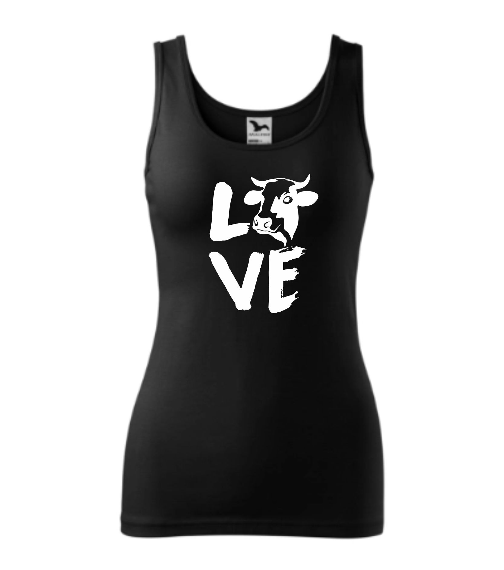Tílko love - kráva