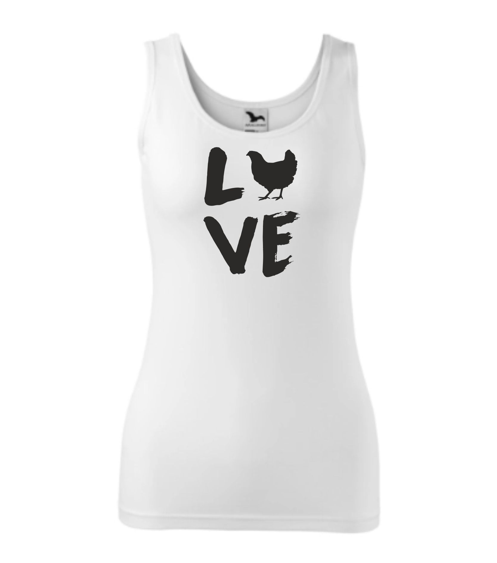 Tílko triumph love - slepice