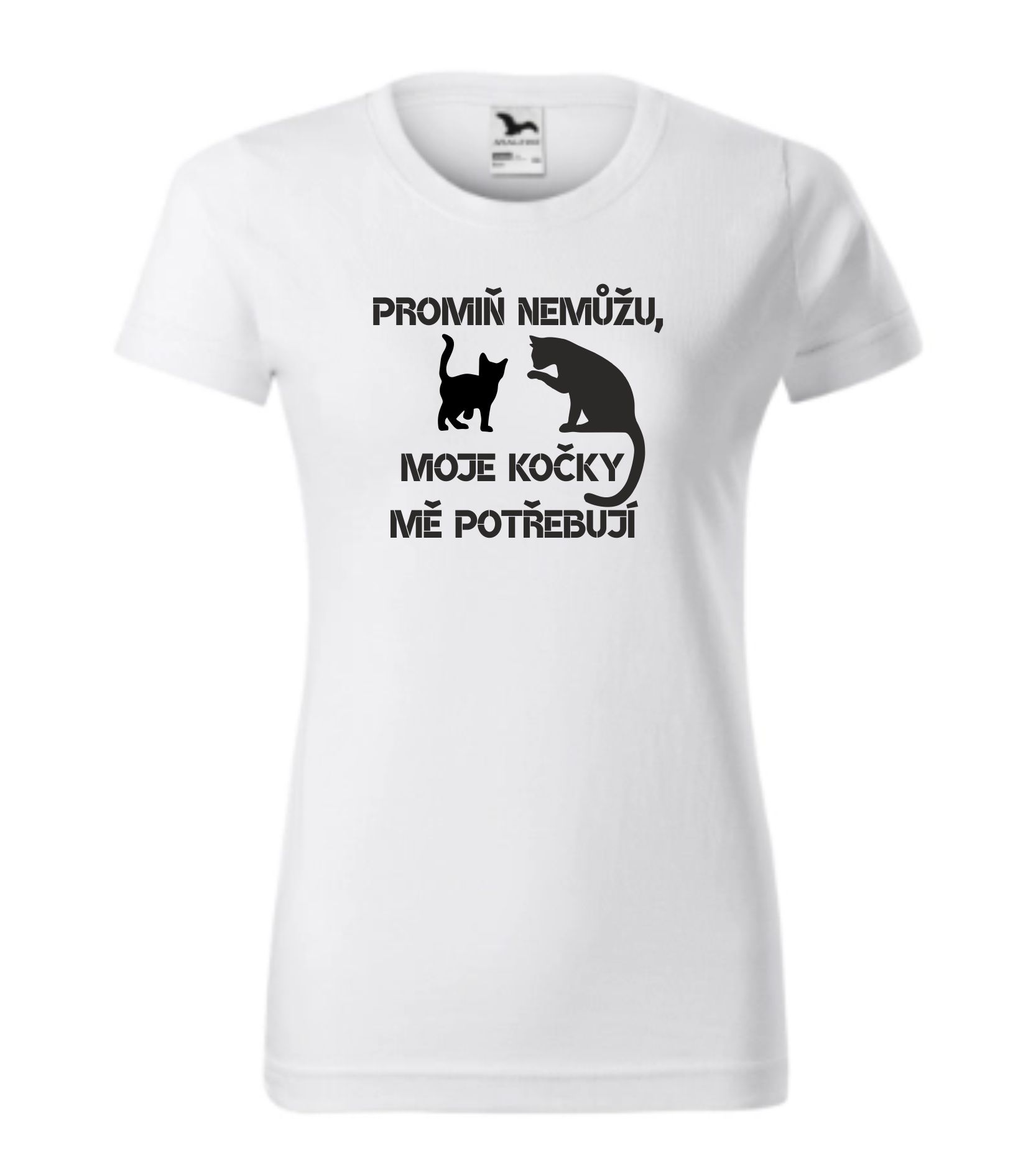 Triko promiň, nemůžu moje kočky mě potřebují