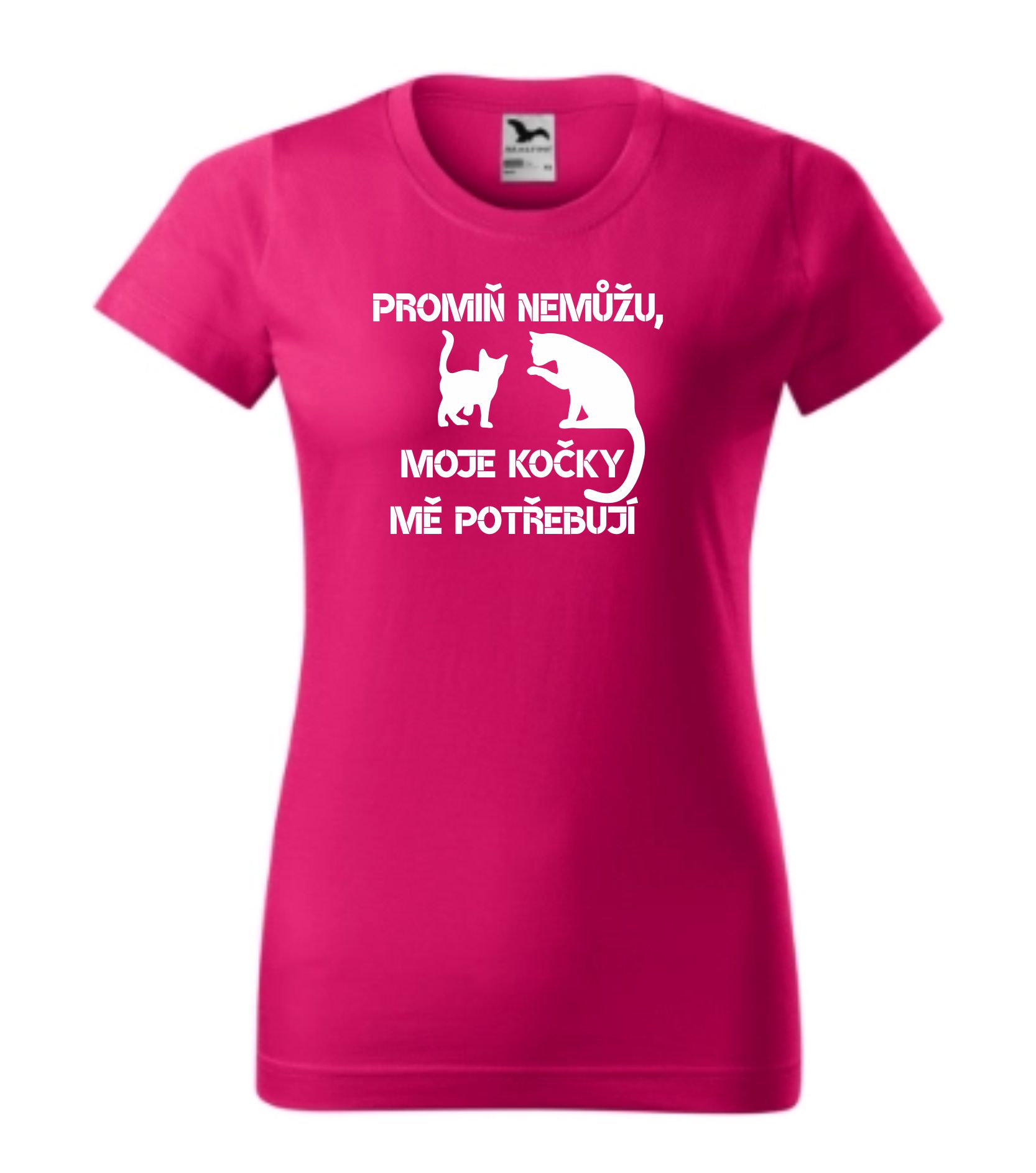 Triko promiň, nemůžu moje kočky mě potřebují