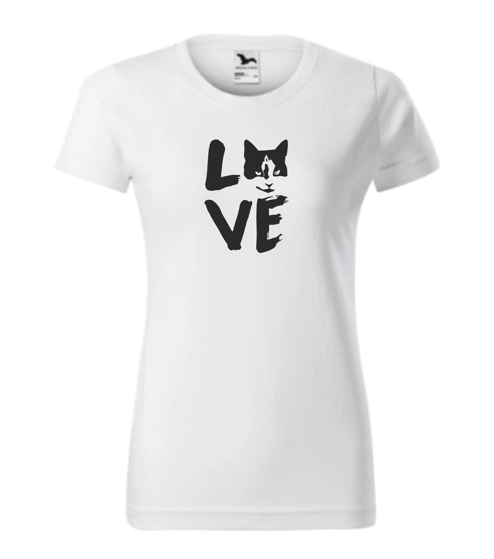 Triko love - kočka
