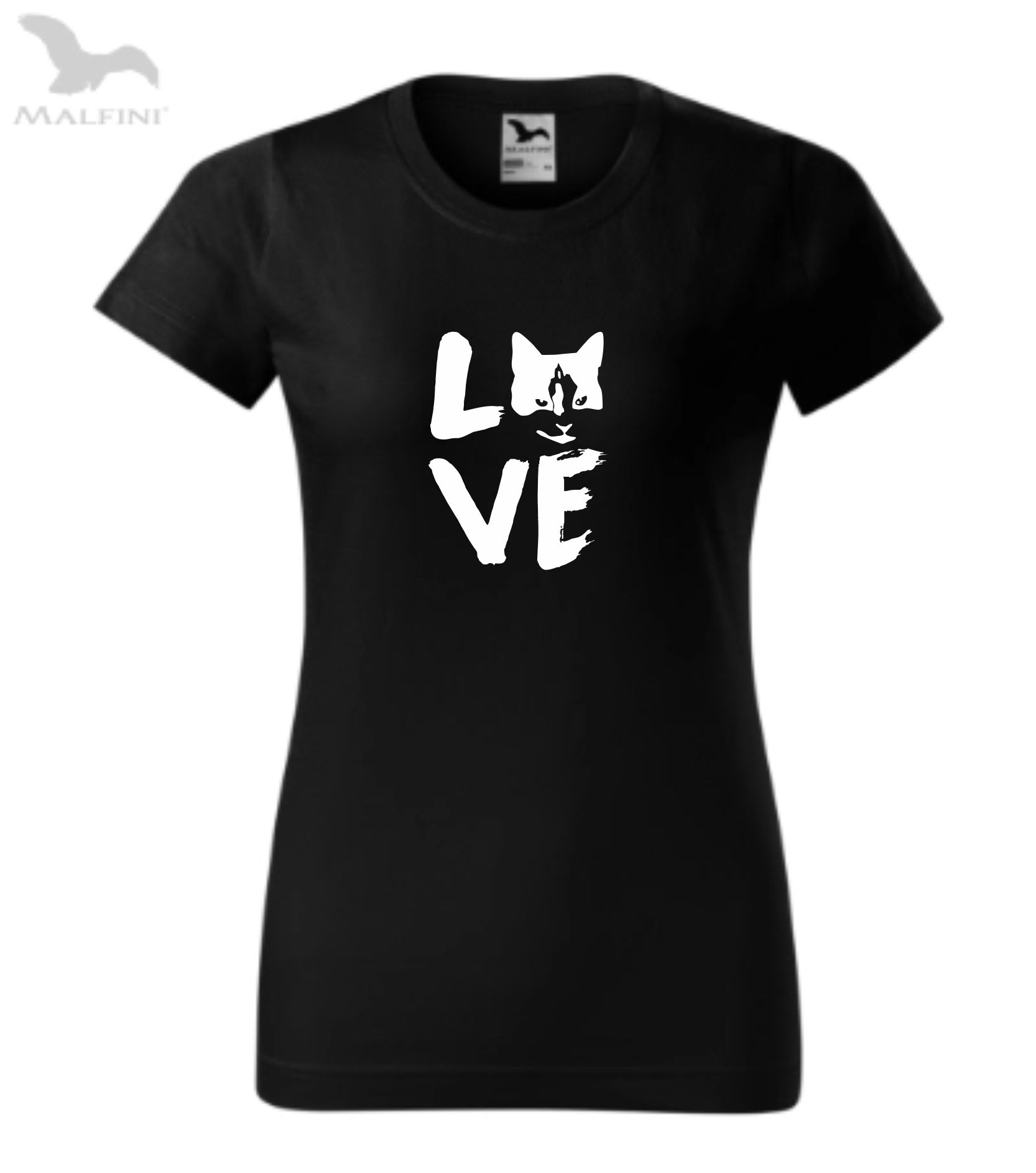 Triko love - kočka