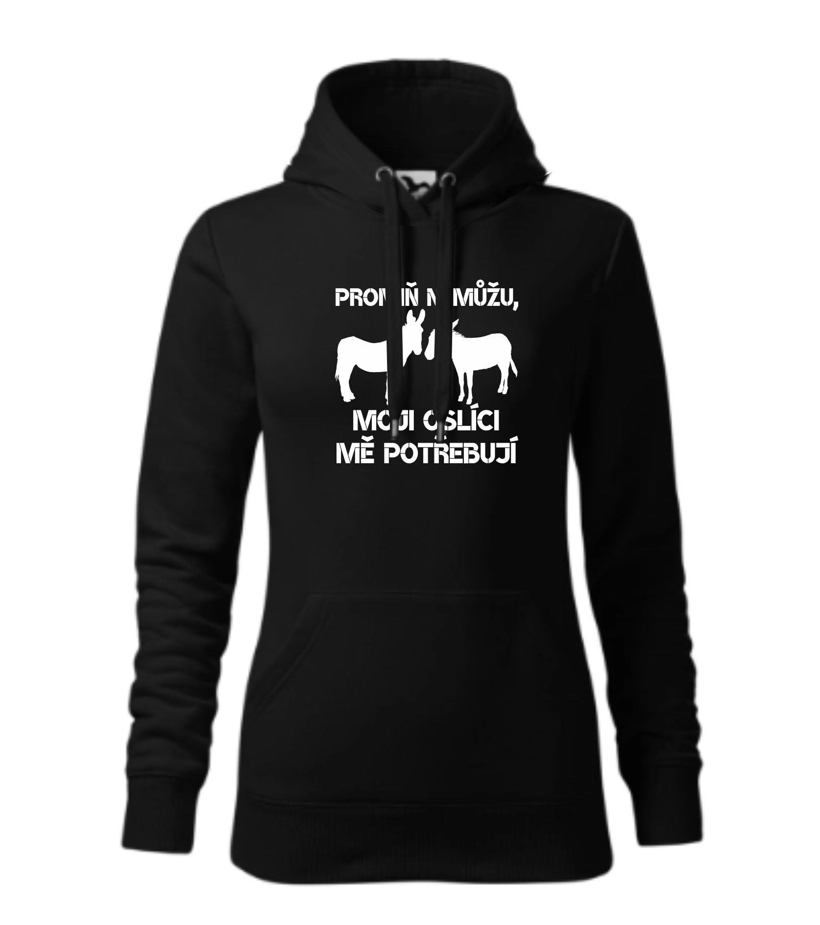 Mikina promiň nemůžu, moji oslíci mě potřebují