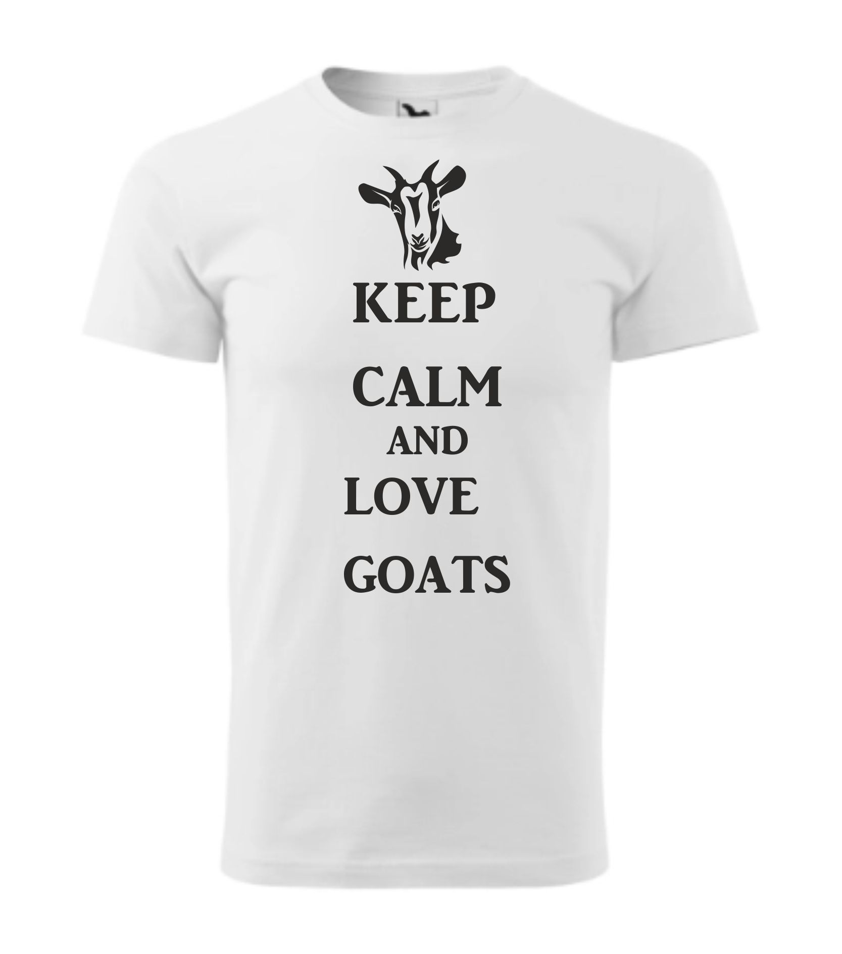 Triko keep calm and love goats