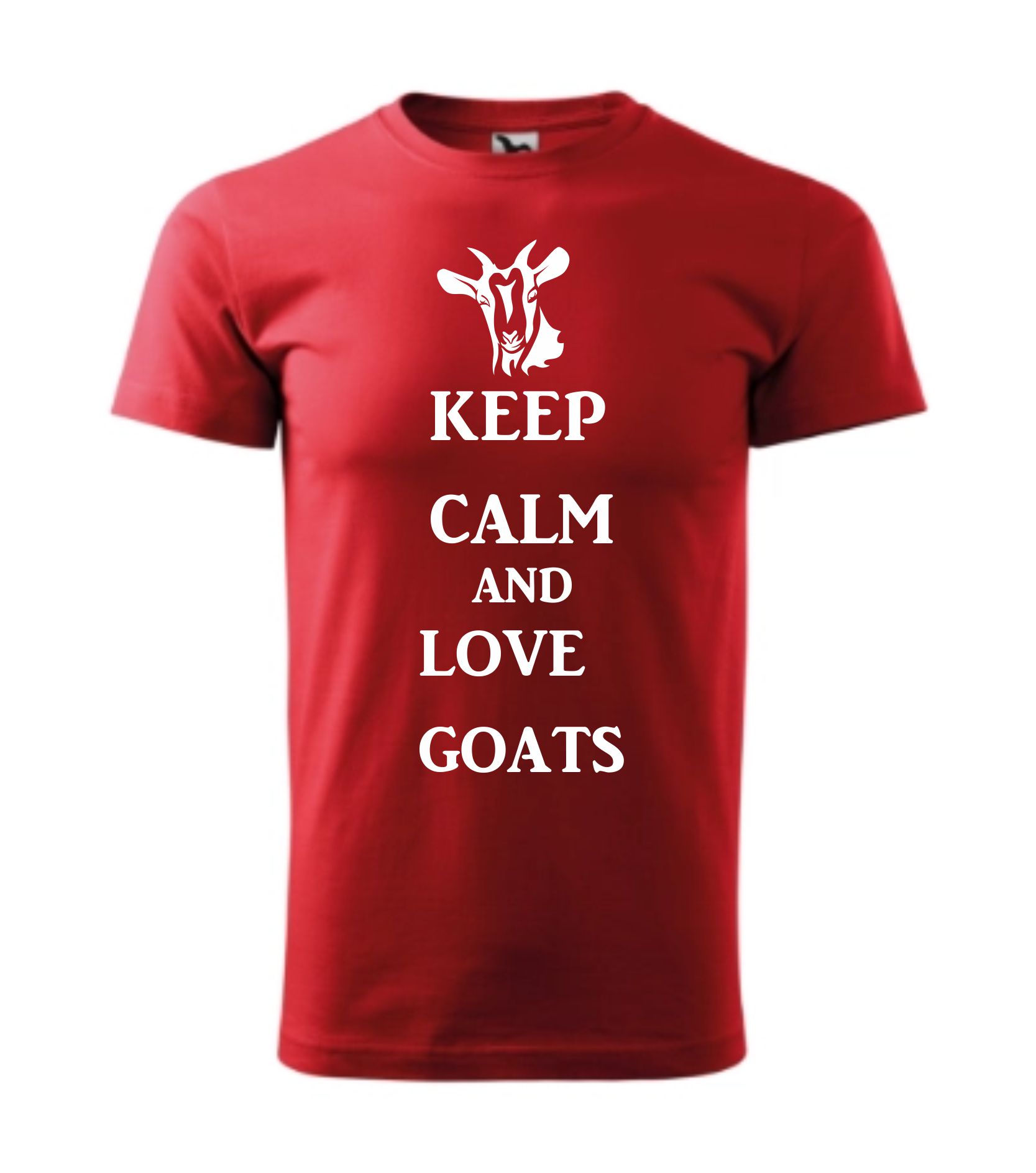 Triko keep calm and love goats