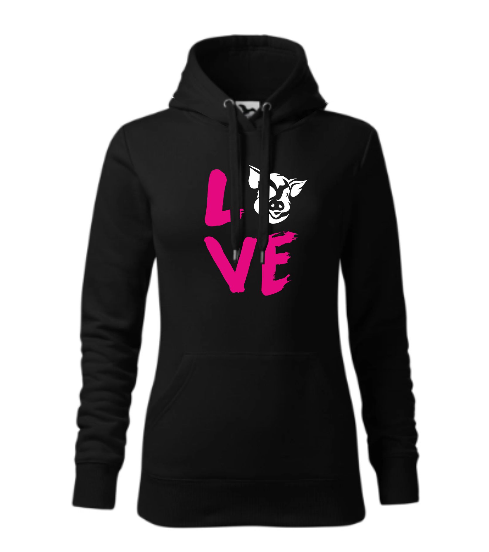 Mikina love - prase