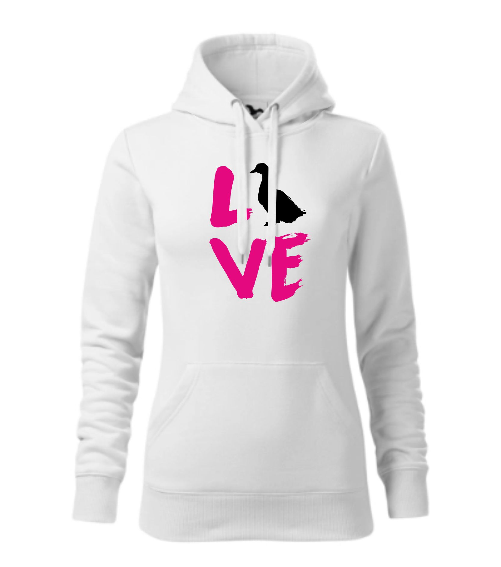 Mikina love - kachna