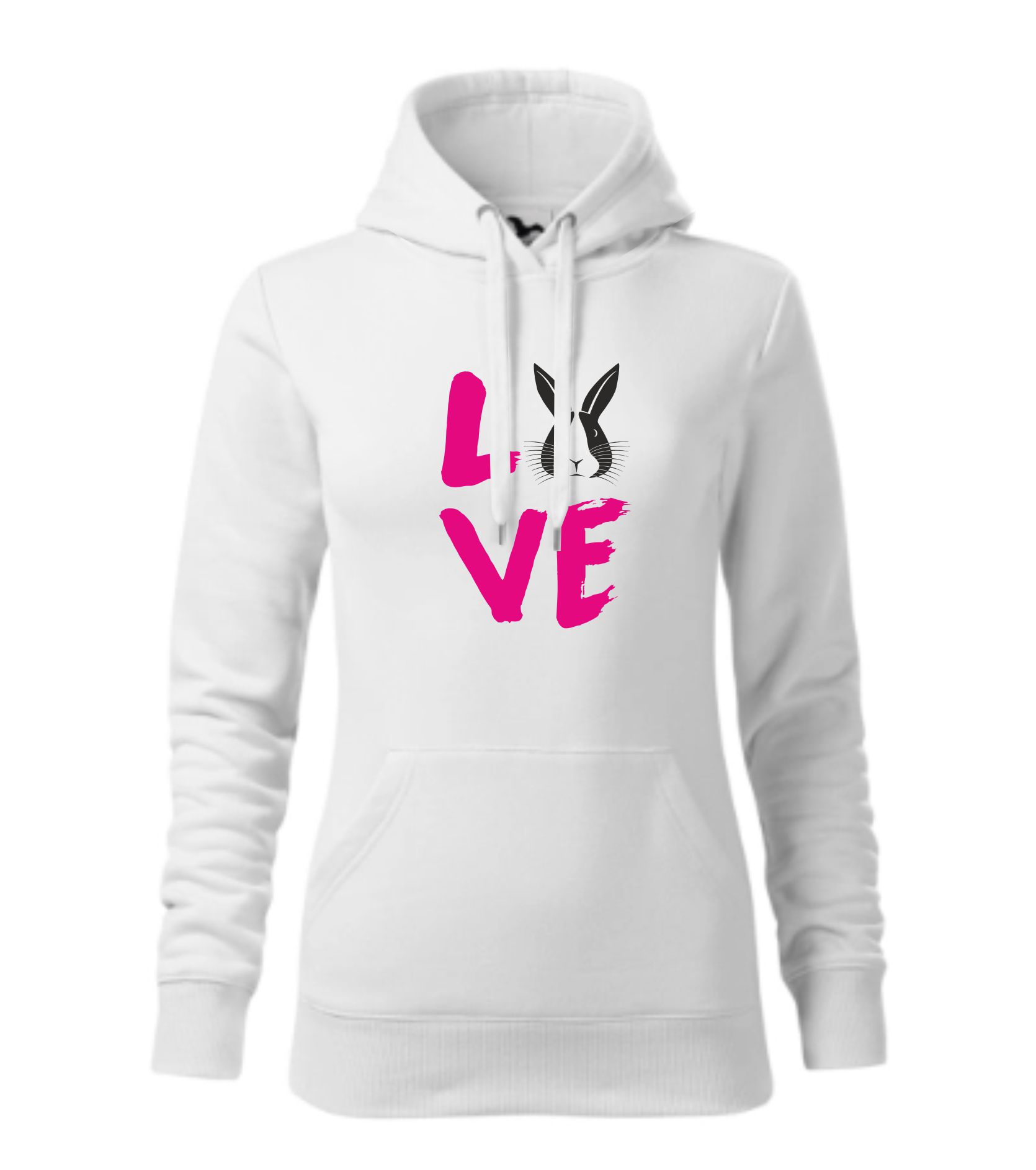 Mikina love - králík
