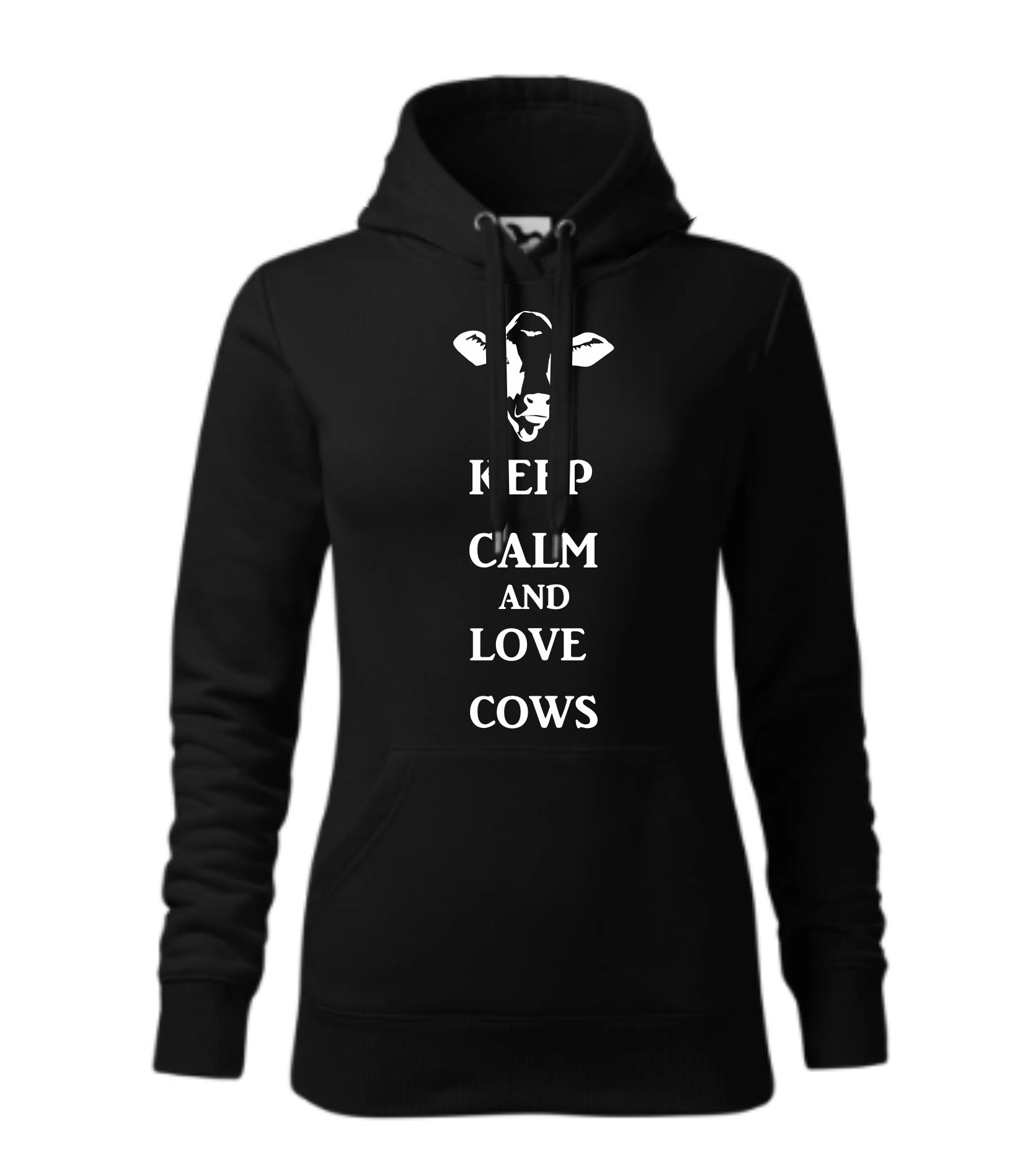Mikina keep calm and love cows