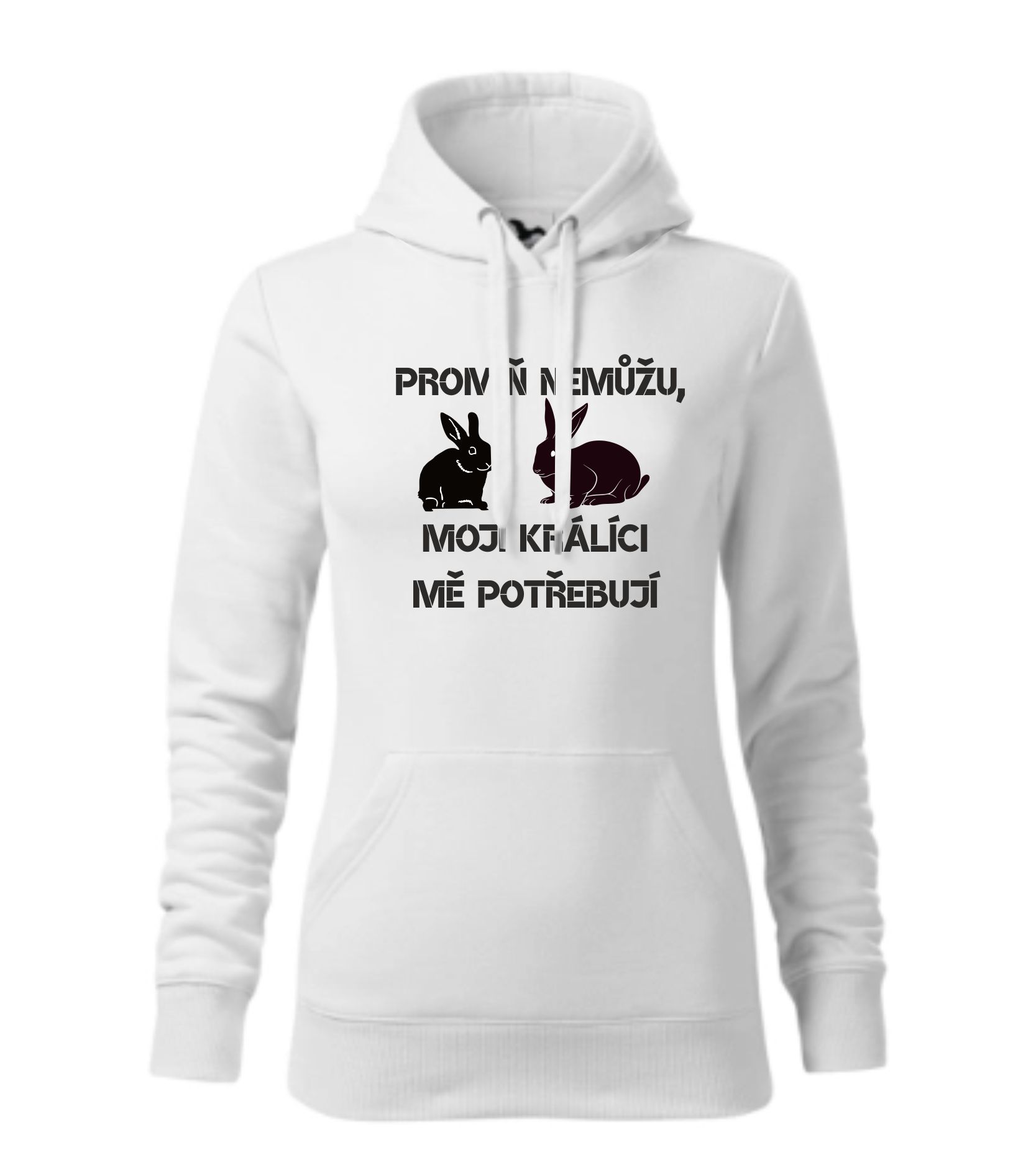 Mikina promiň nemůžu, moji králíci mě potřebují