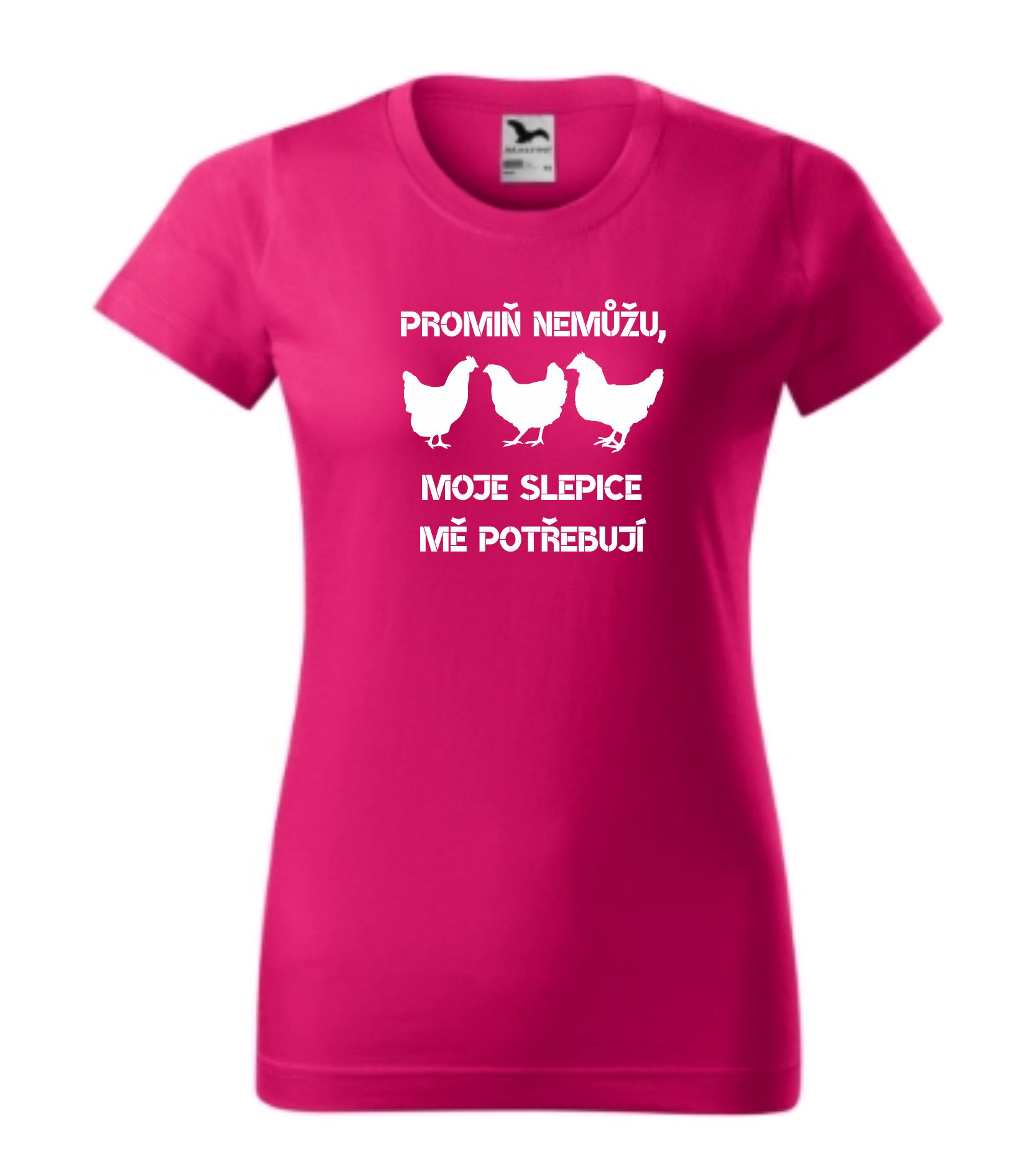 Triko promiň, nemůžu moje slepice mě potřebují