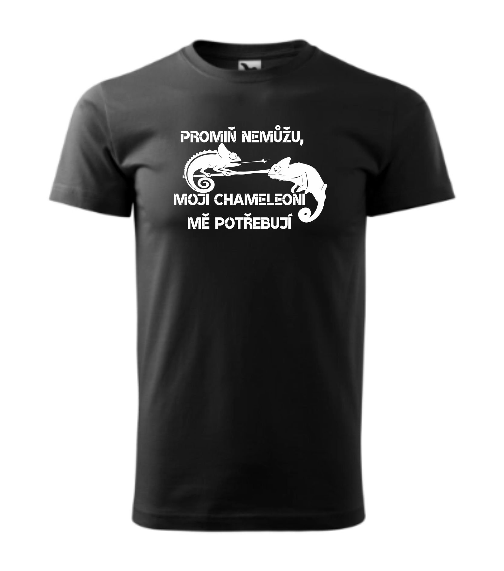 Triko promiň, nemůžu moji chameleoni mě potřebují