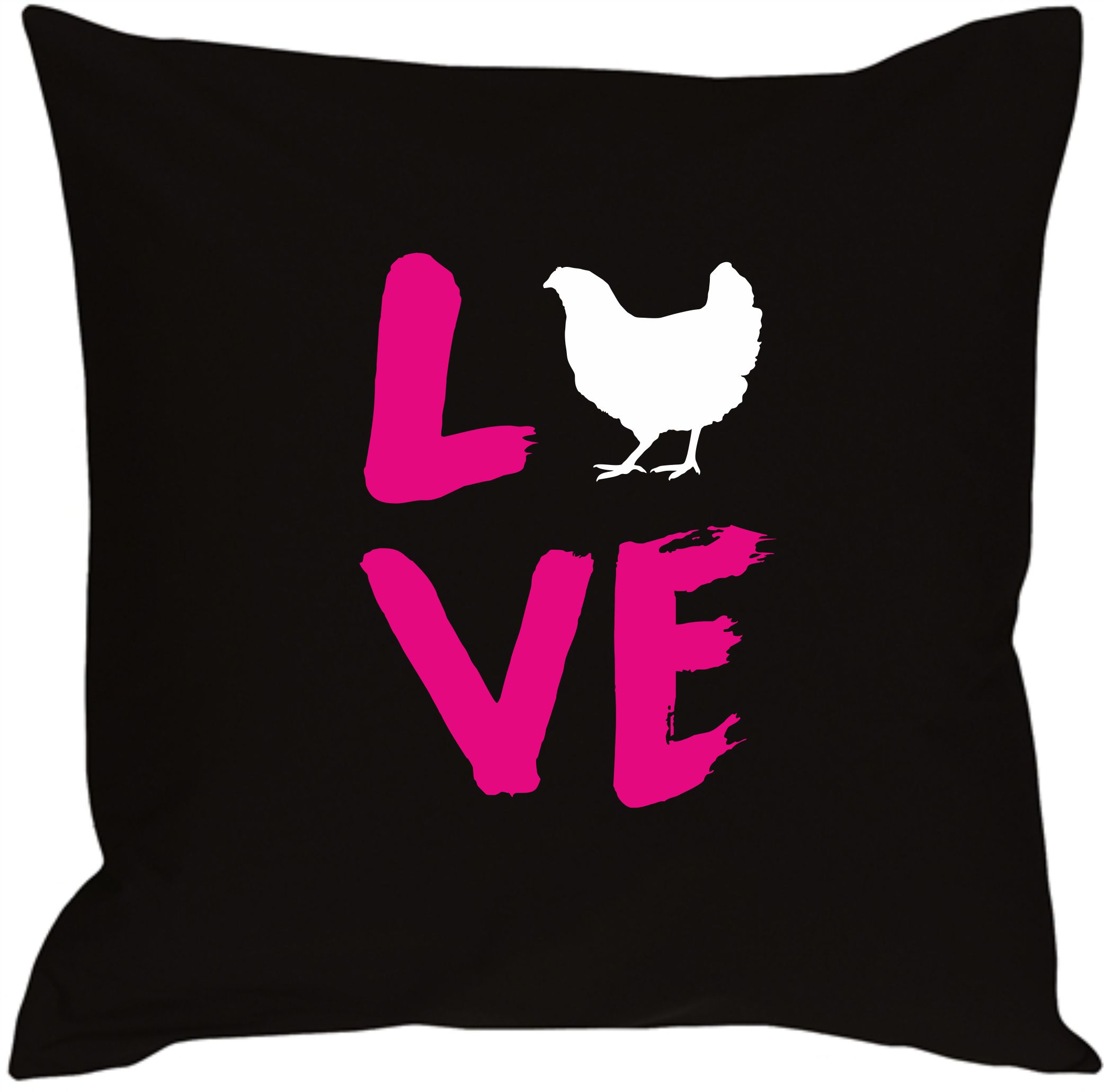 Polštář love - slepice