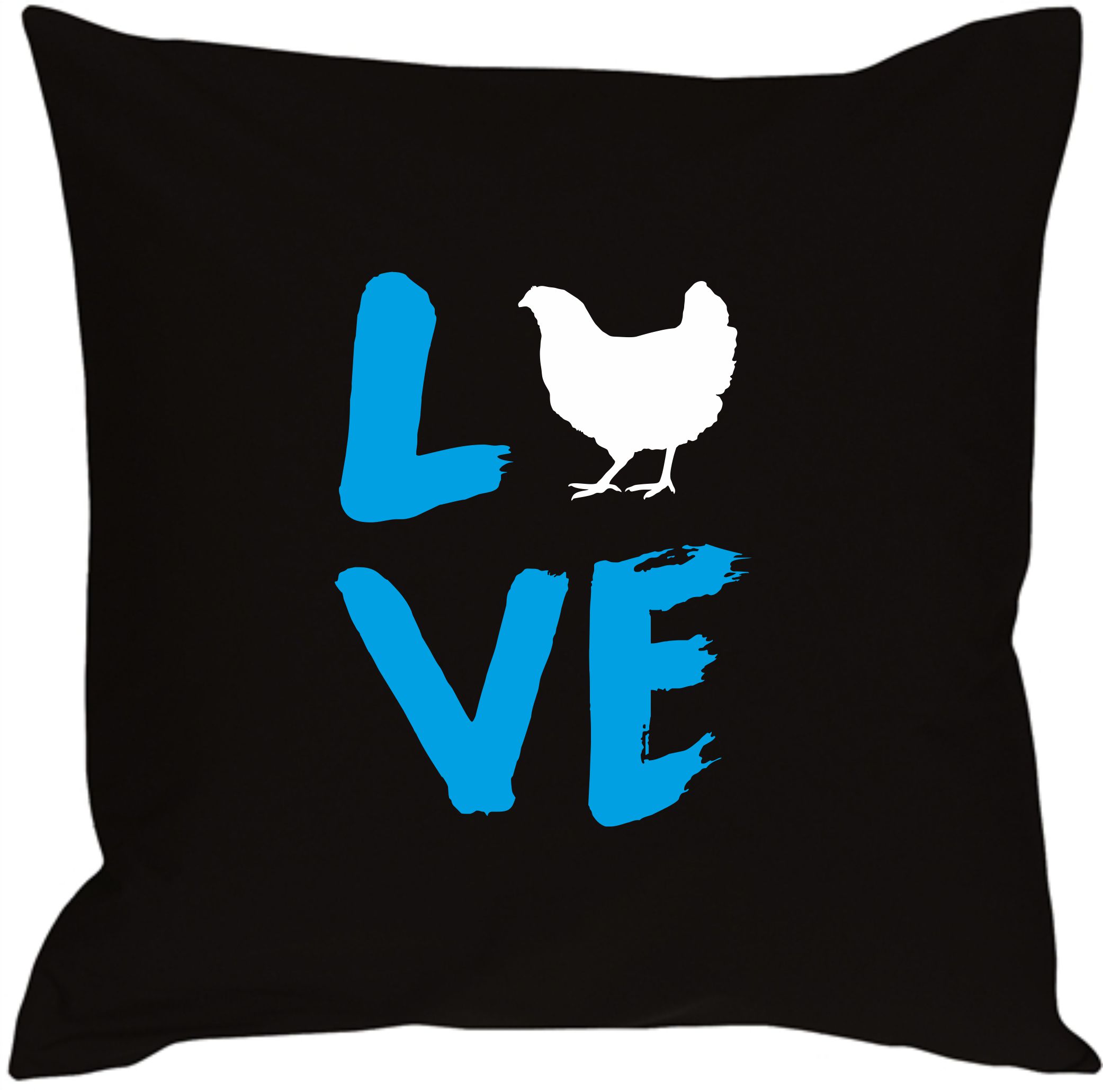 Polštář love - slepice