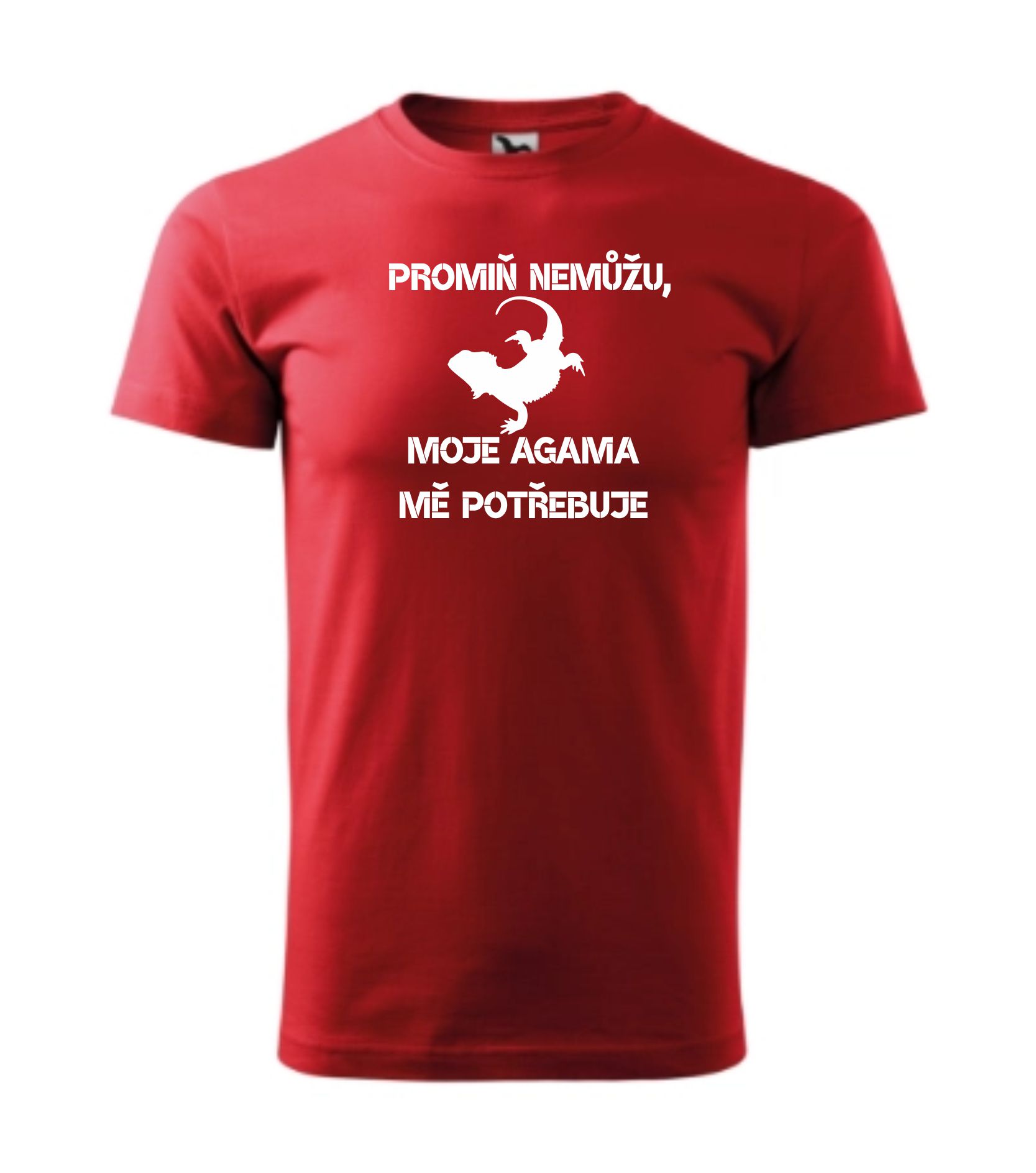 Triko promiň, nemůžu moje agama mě potřebuje