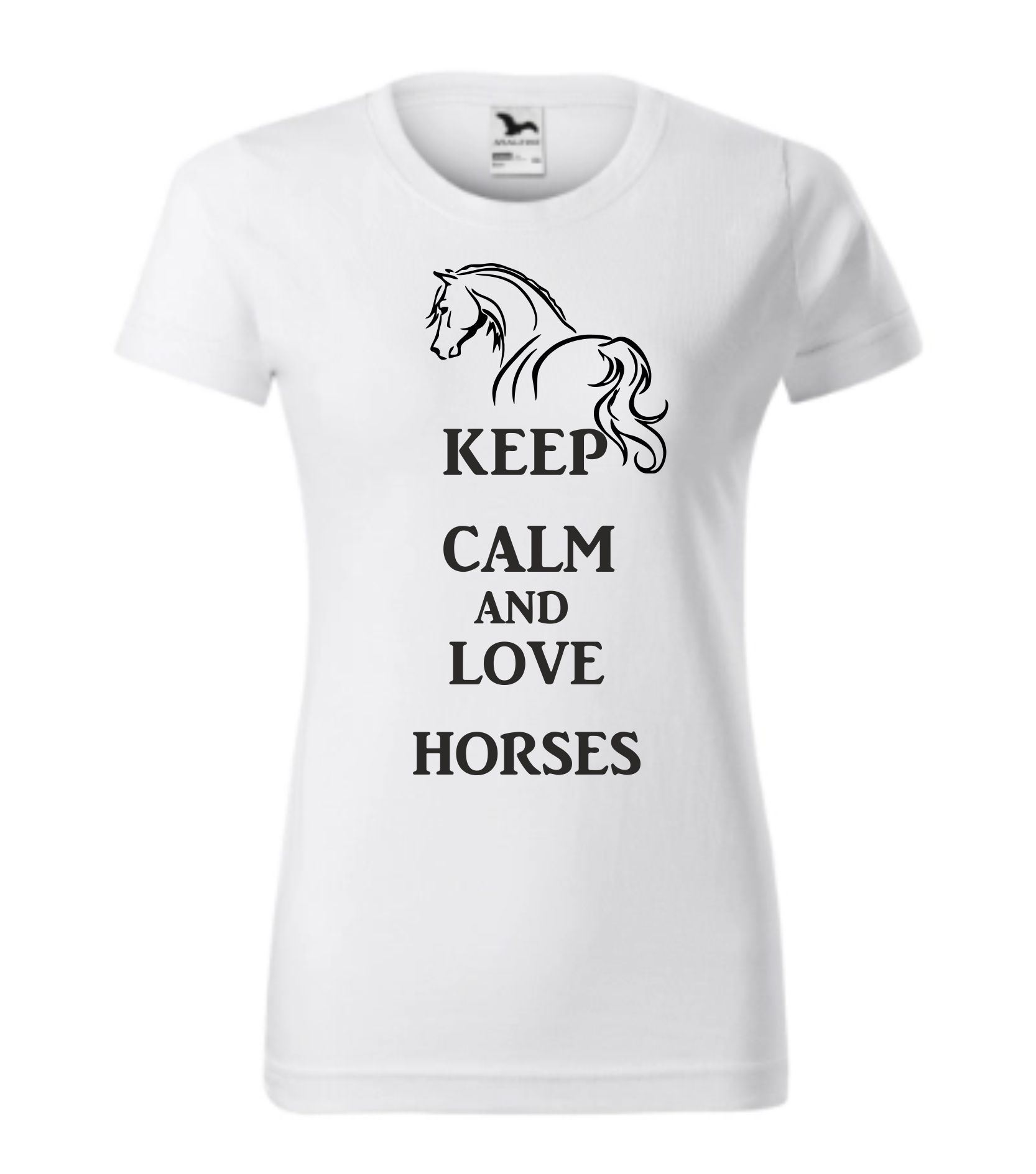 Triko keep calm and love horses
