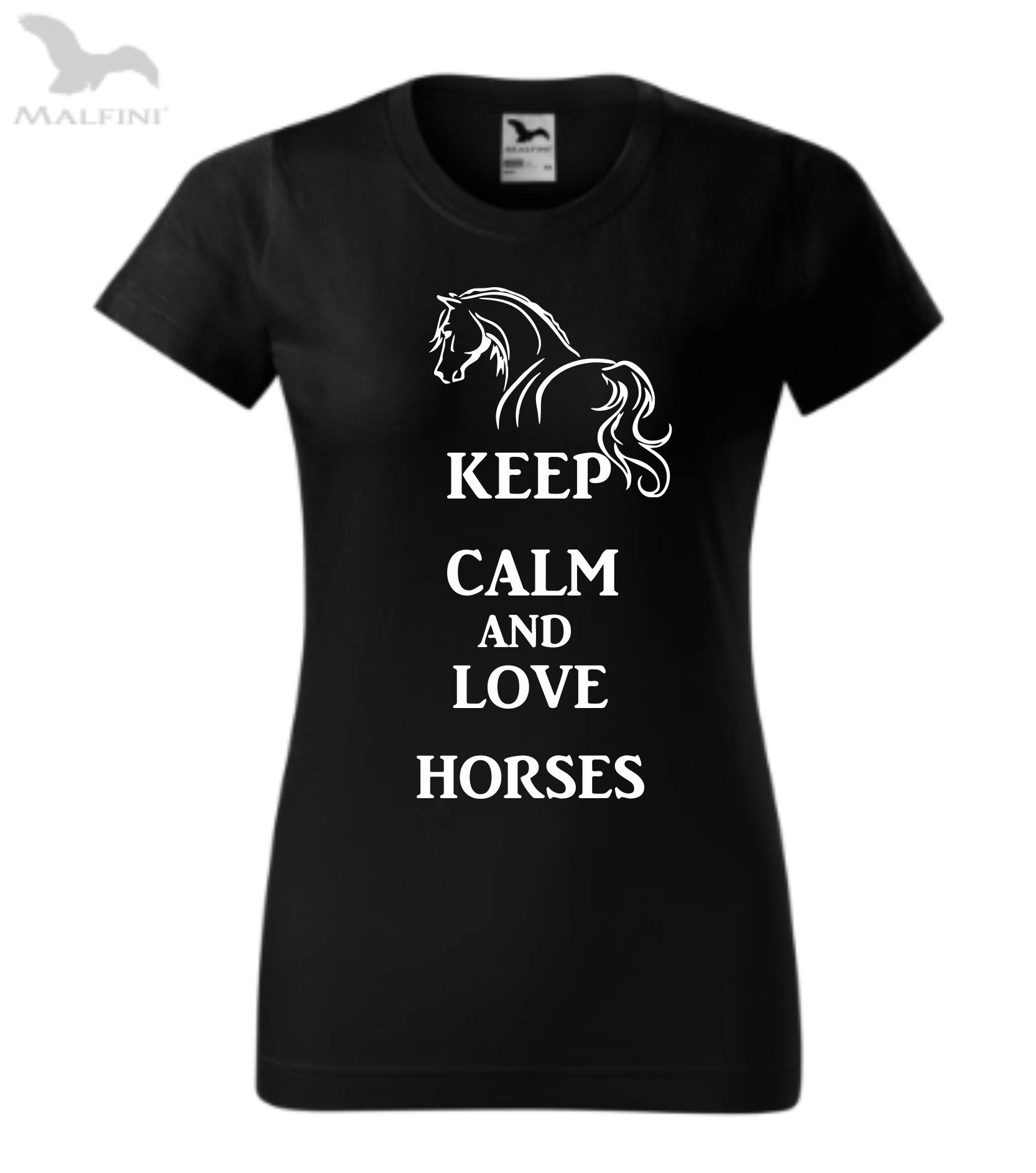 Triko keep calm and love horses