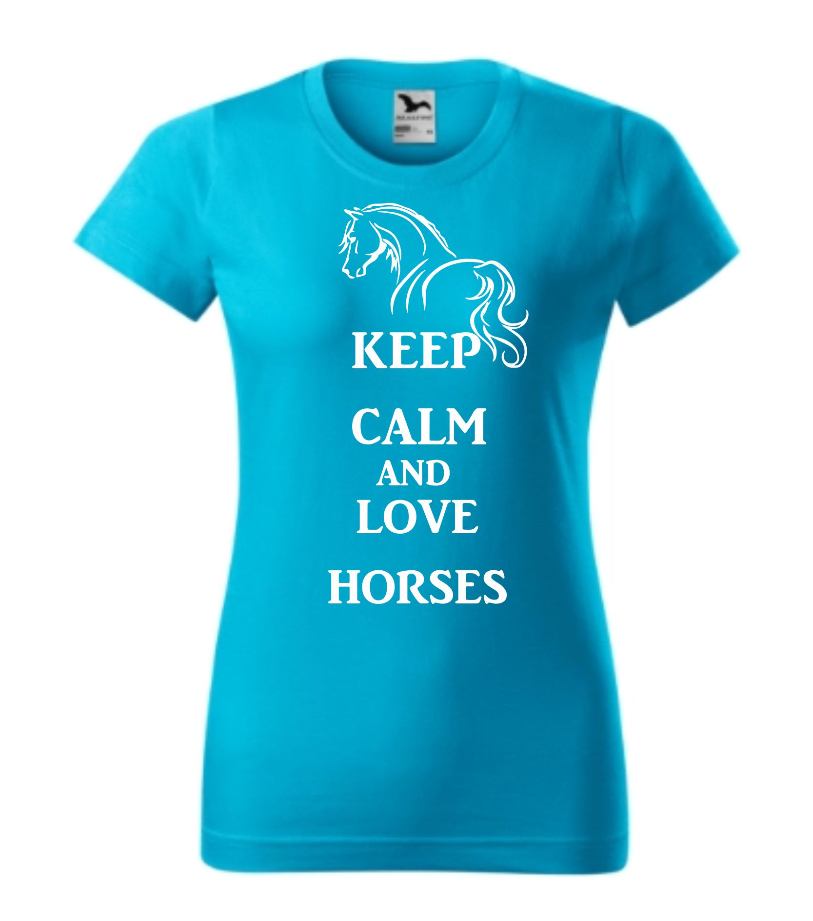 Triko keep calm and love horses