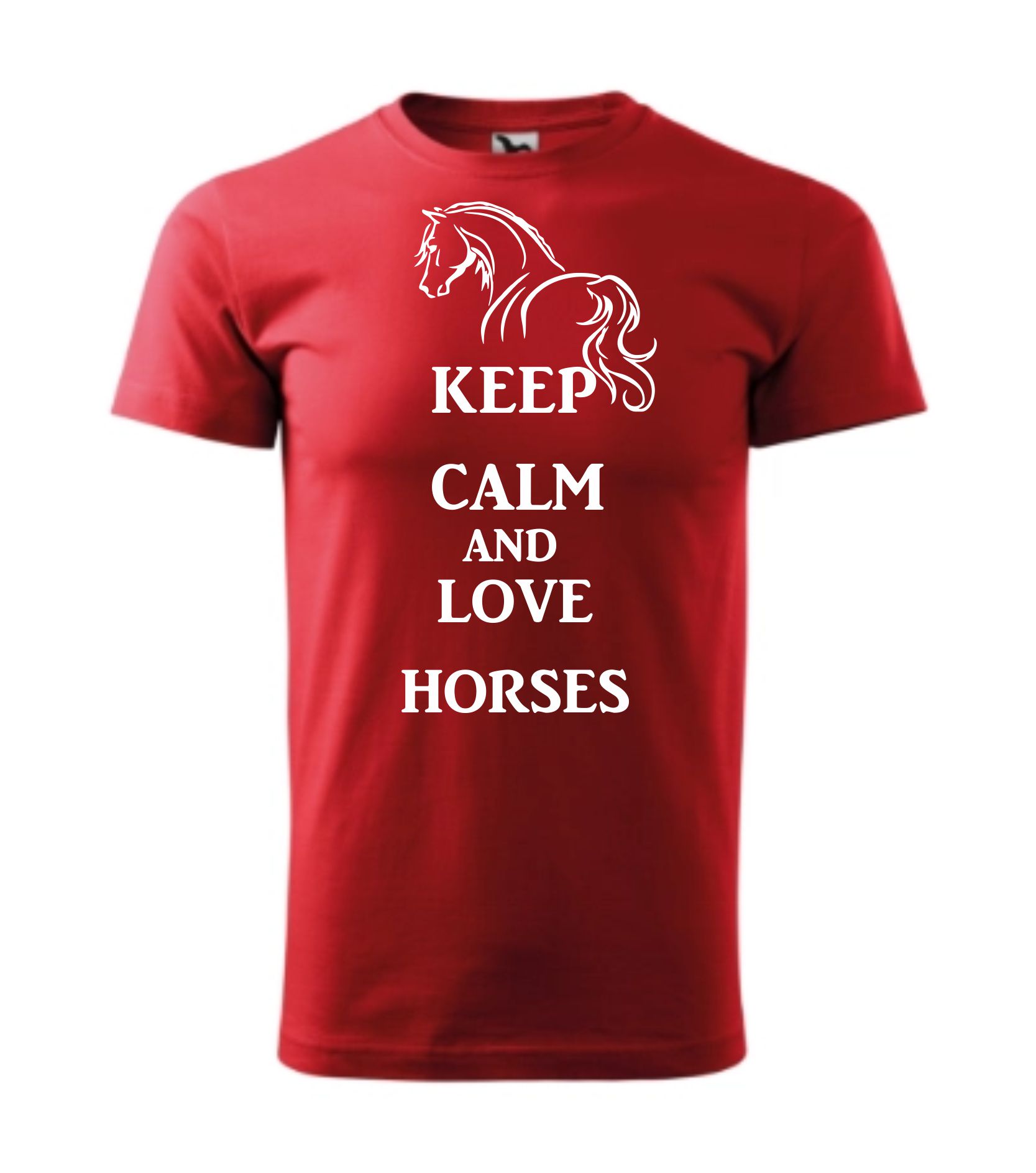 Triko keep calm and love horses