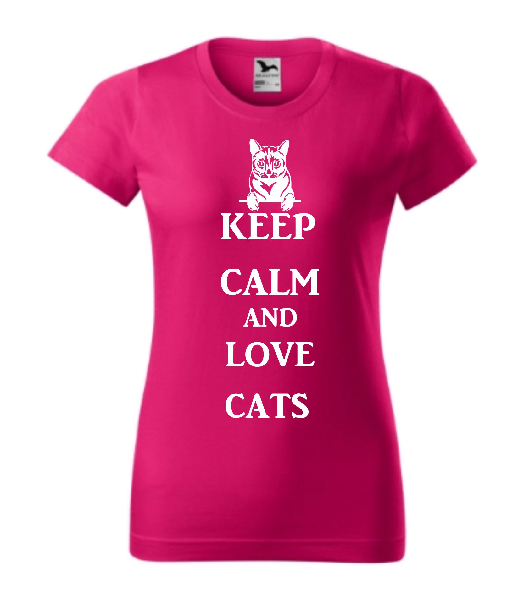 Triko keep calm and love cats