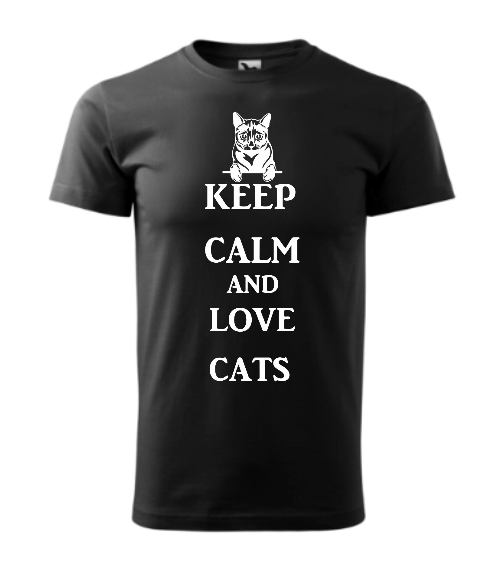 Triko keep calm and love cats