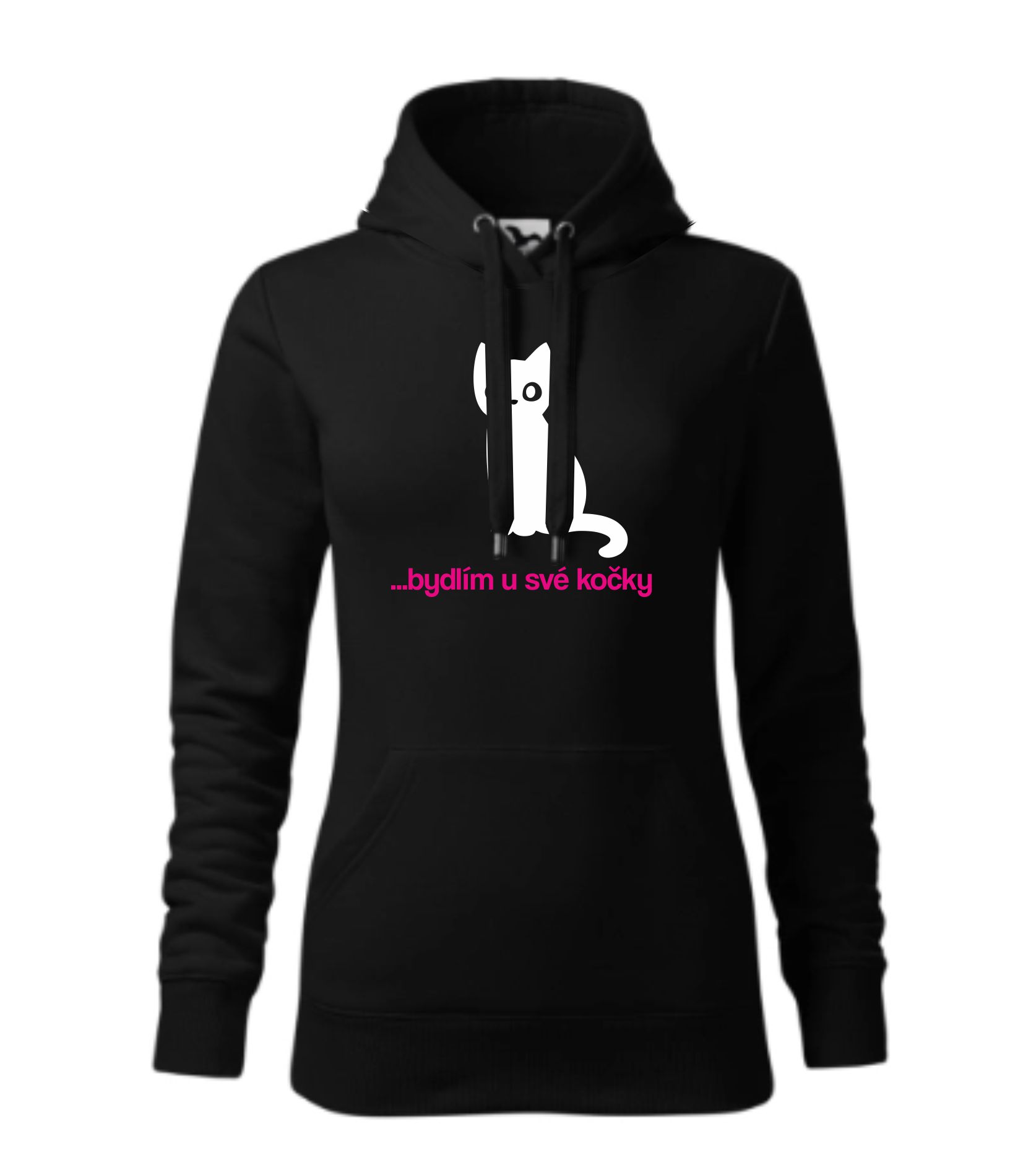 Mikina bydlím u své kočky