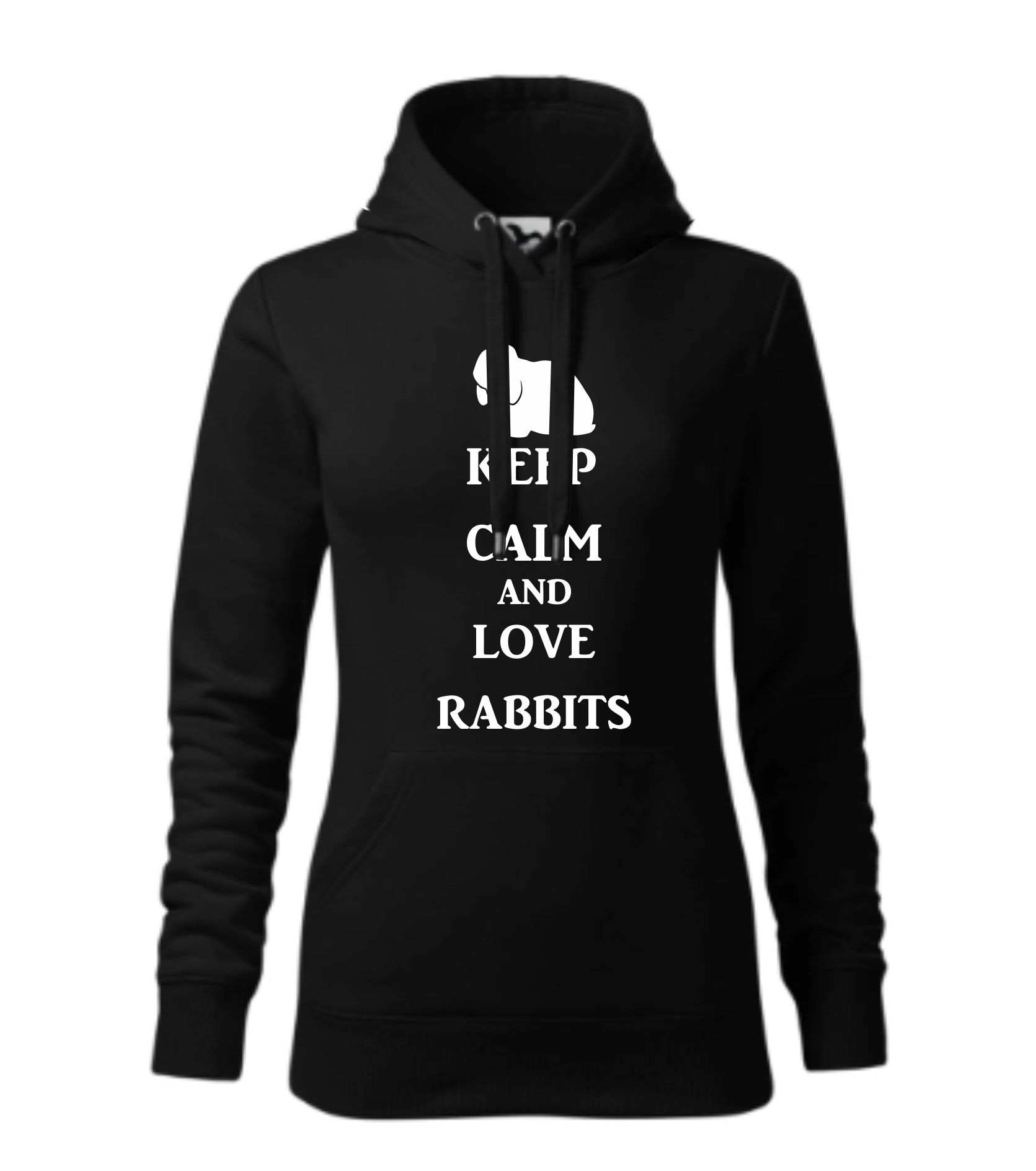 Mikina keep calm and love rabbits