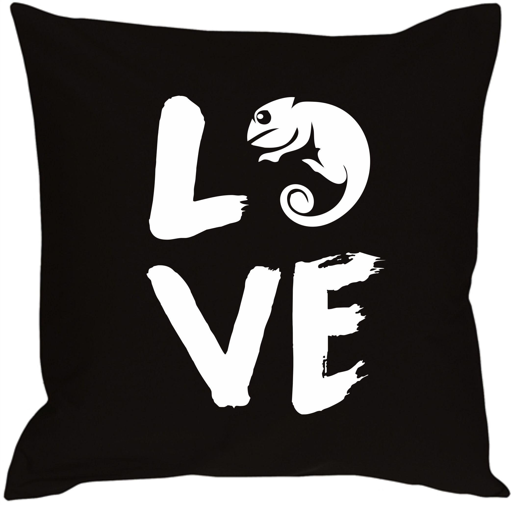 Polštář love - chameleon