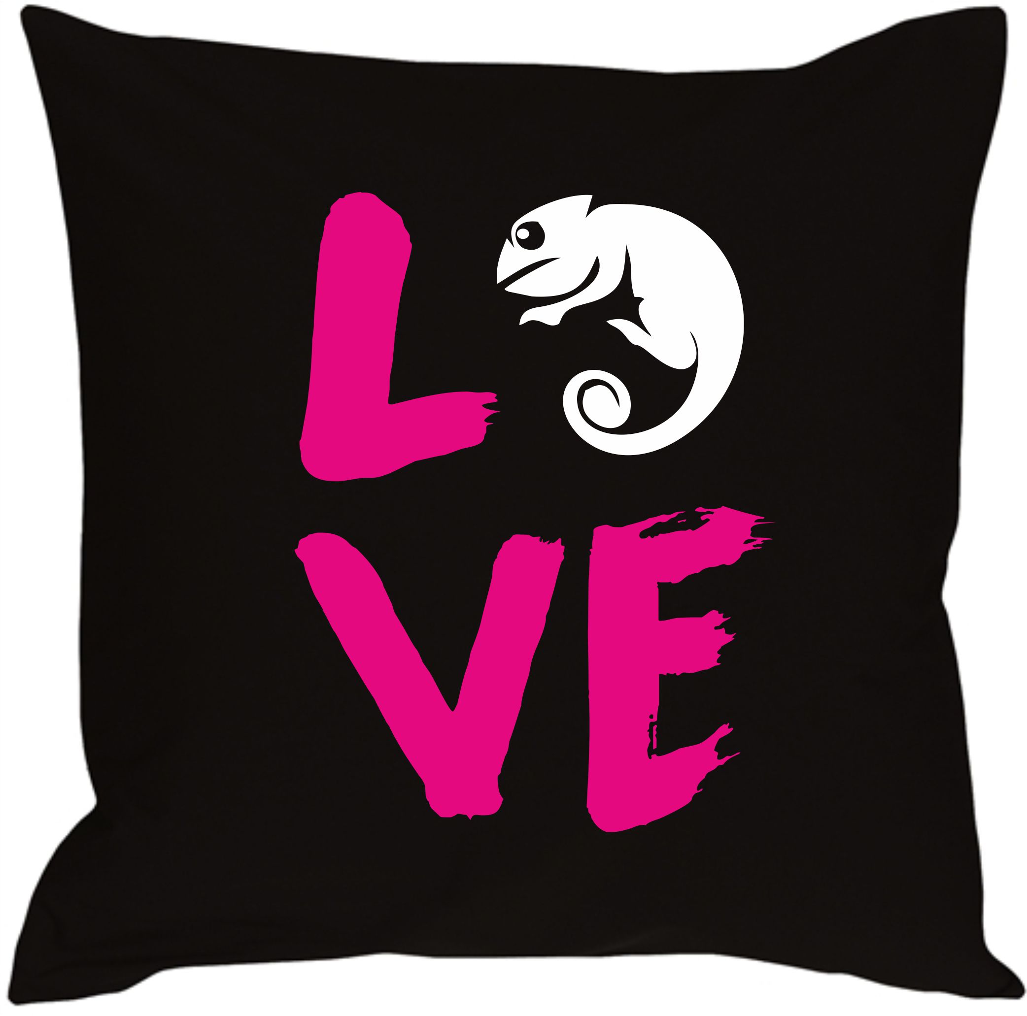 Polštář love - chameleon