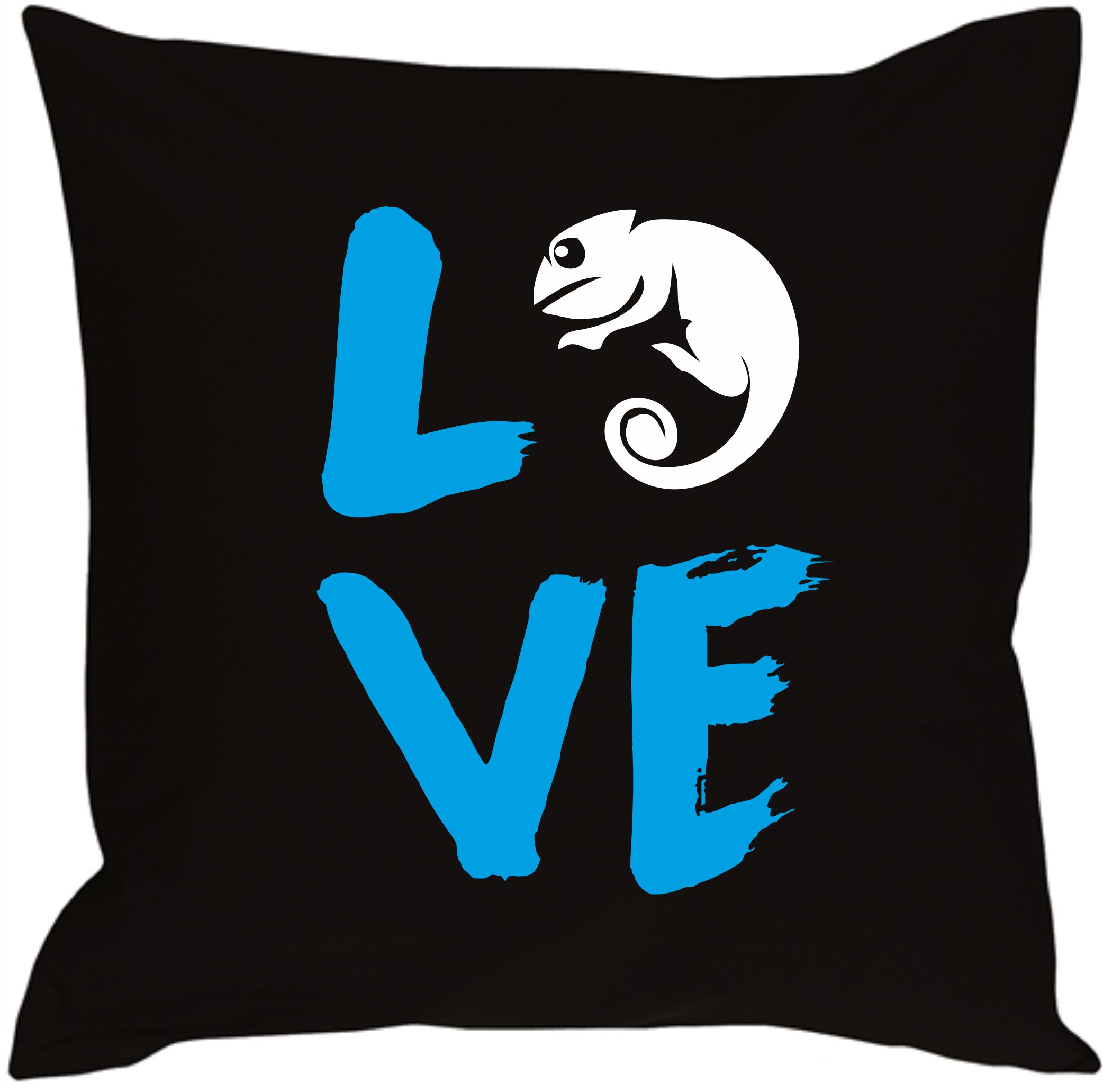 Polštář love - chameleon