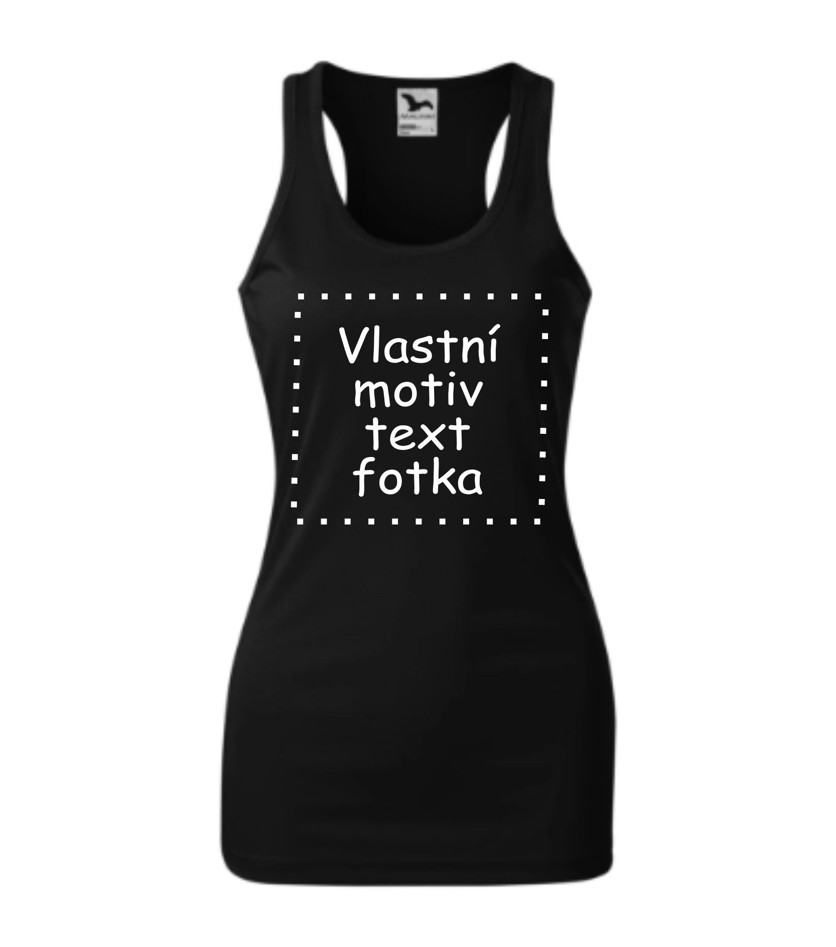 Tílko racer s vlastním potiskem