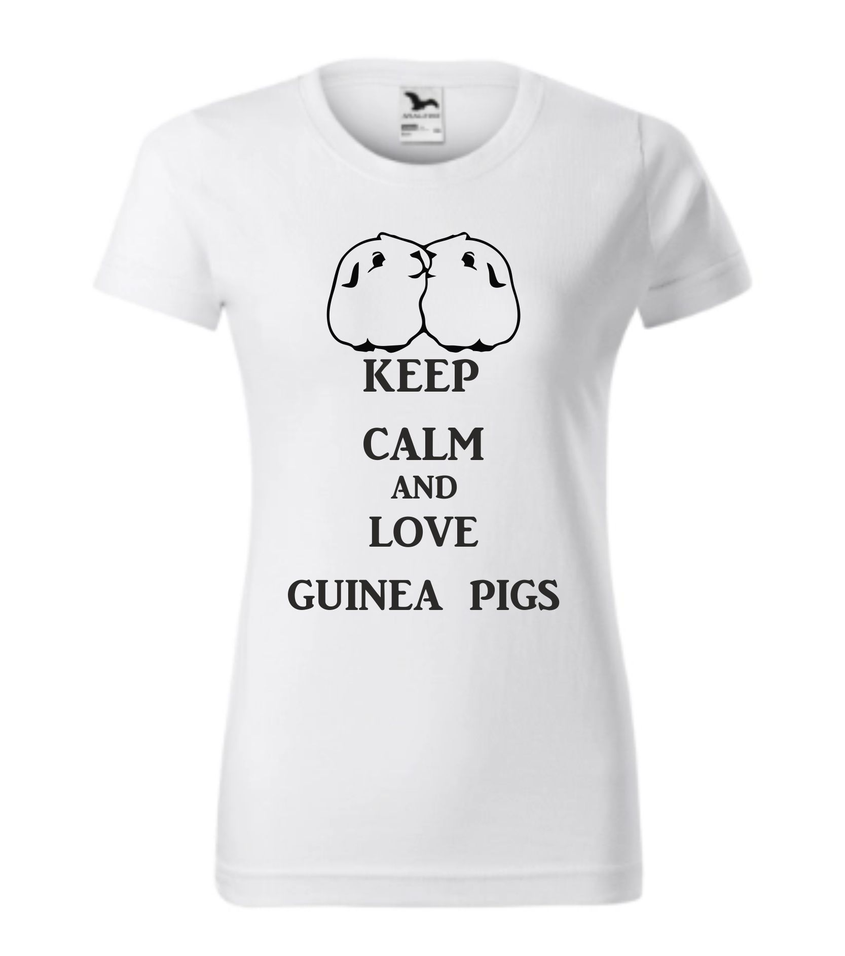 Triko keep calm and love guinea pigs
