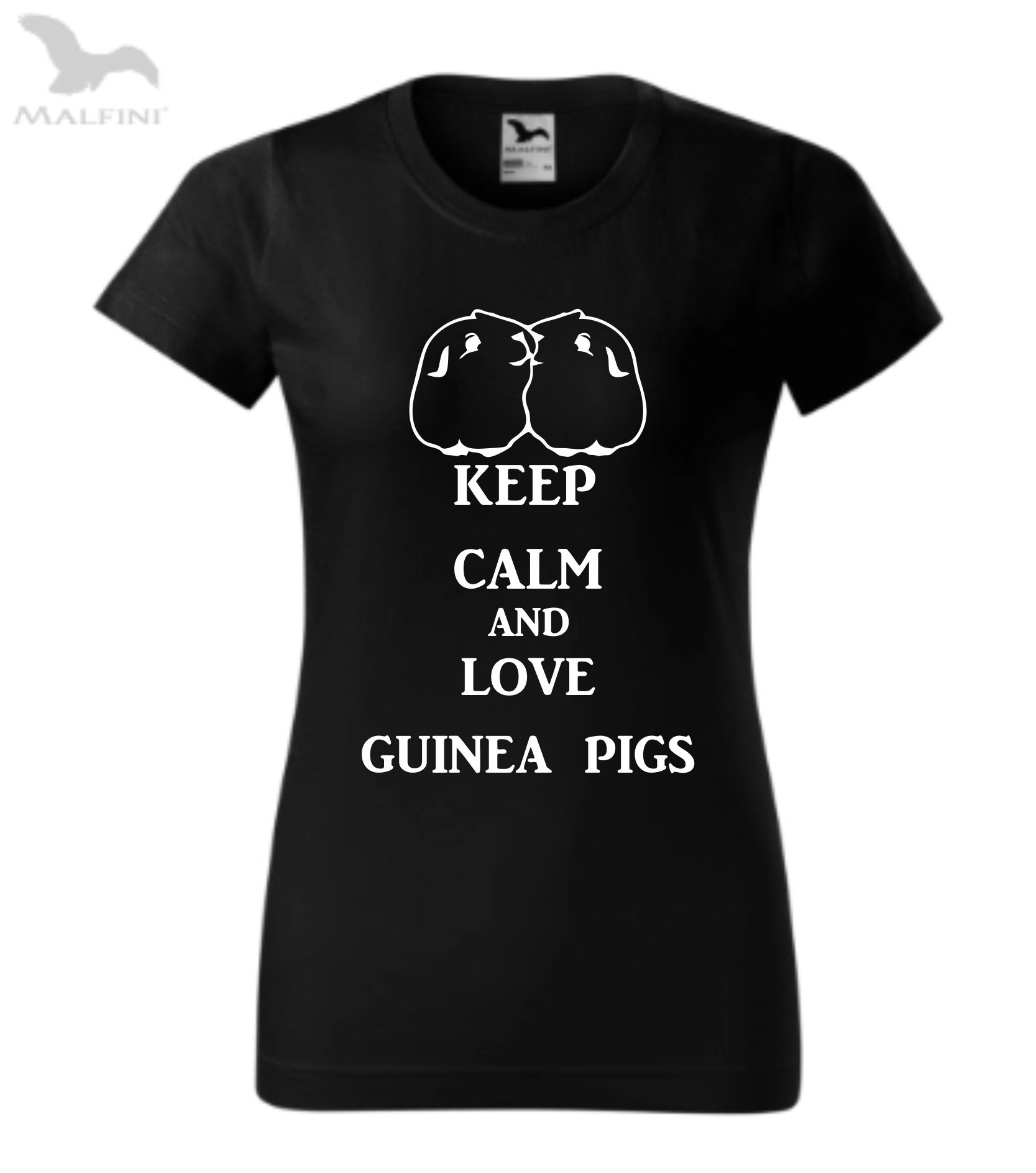 Triko keep calm and love guinea pigs