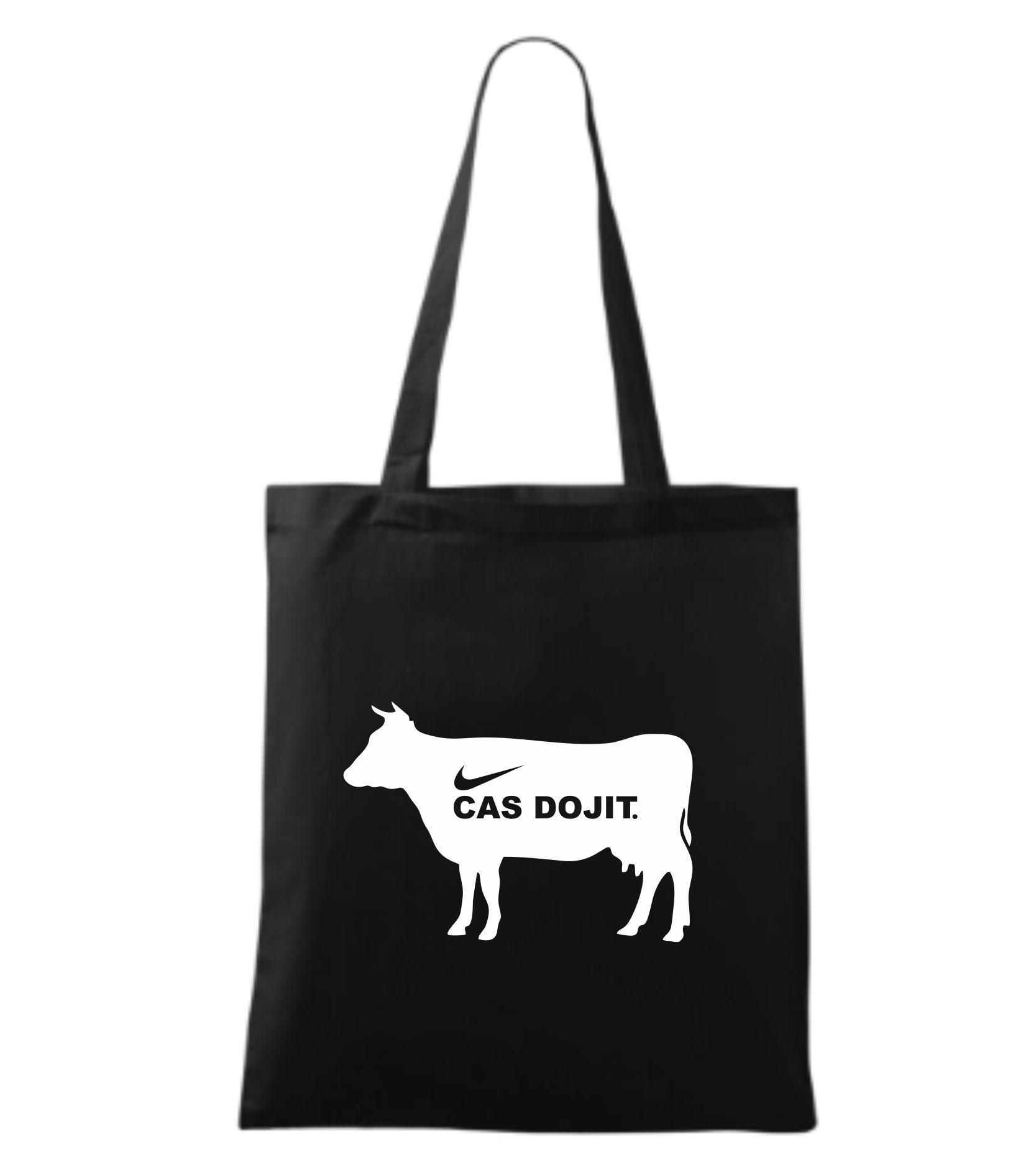 Látková taška čas dojit