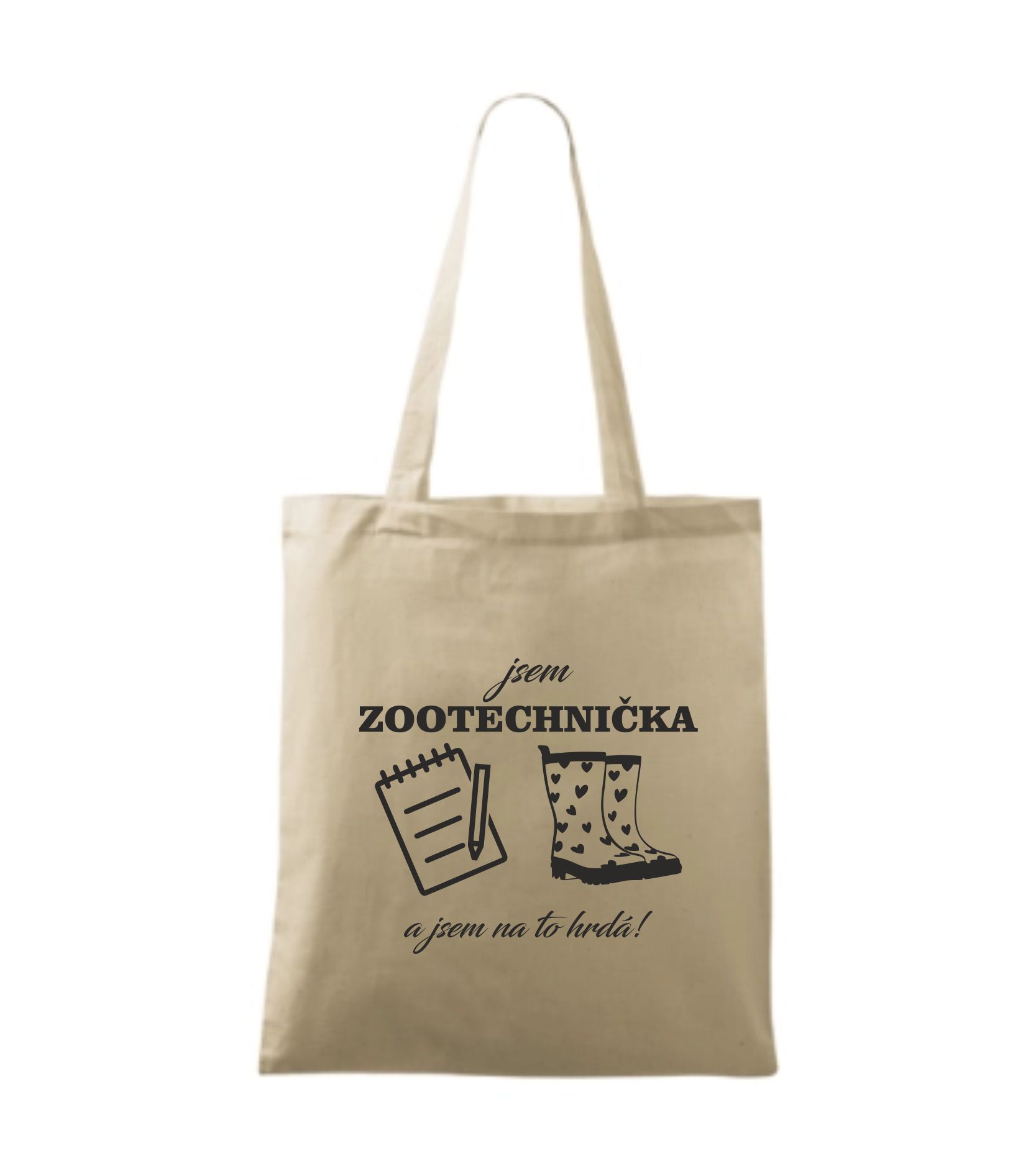 Látková taška zootechnička/zootechnik