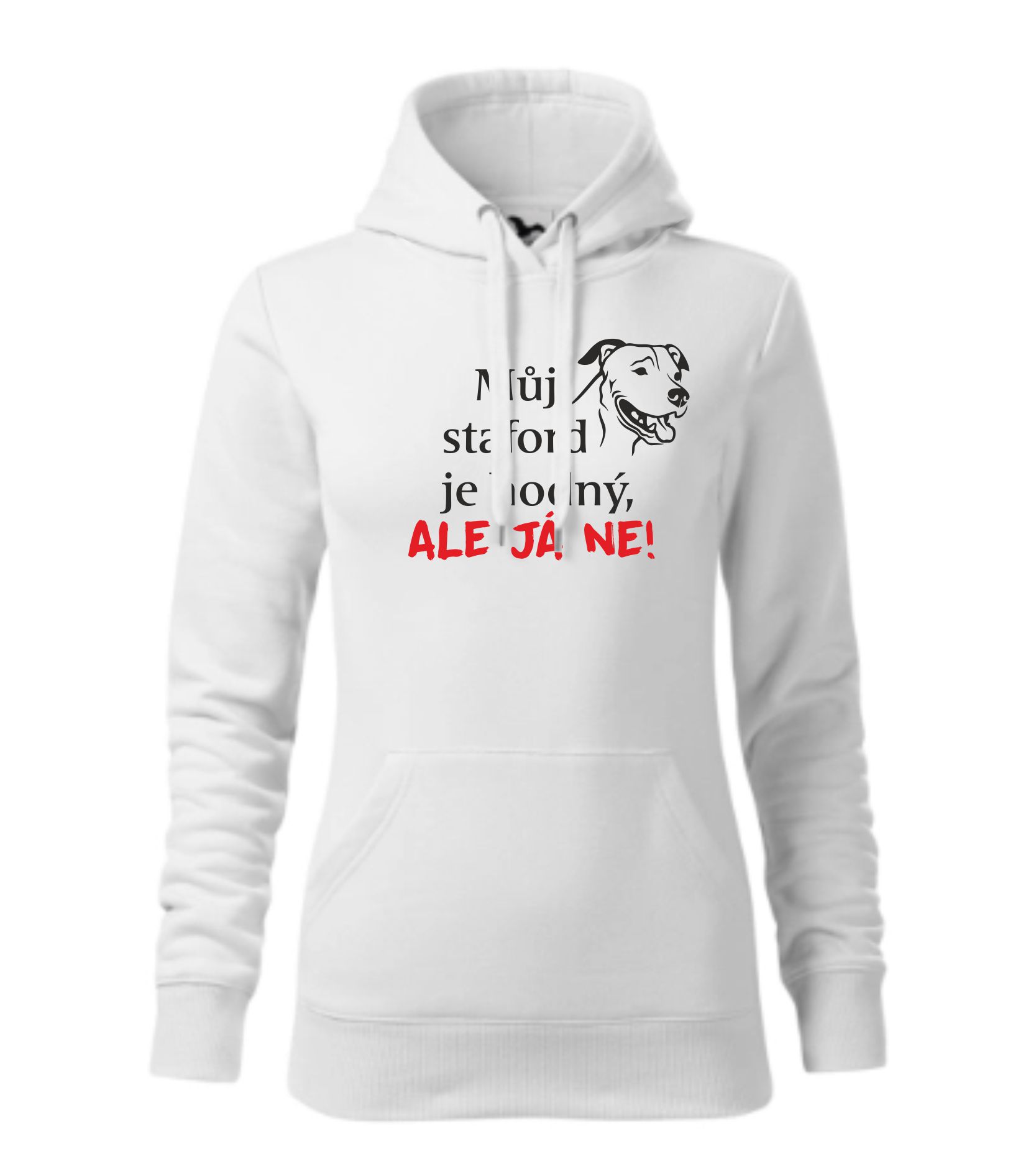 Mikina můj staford je hodný ale já ne