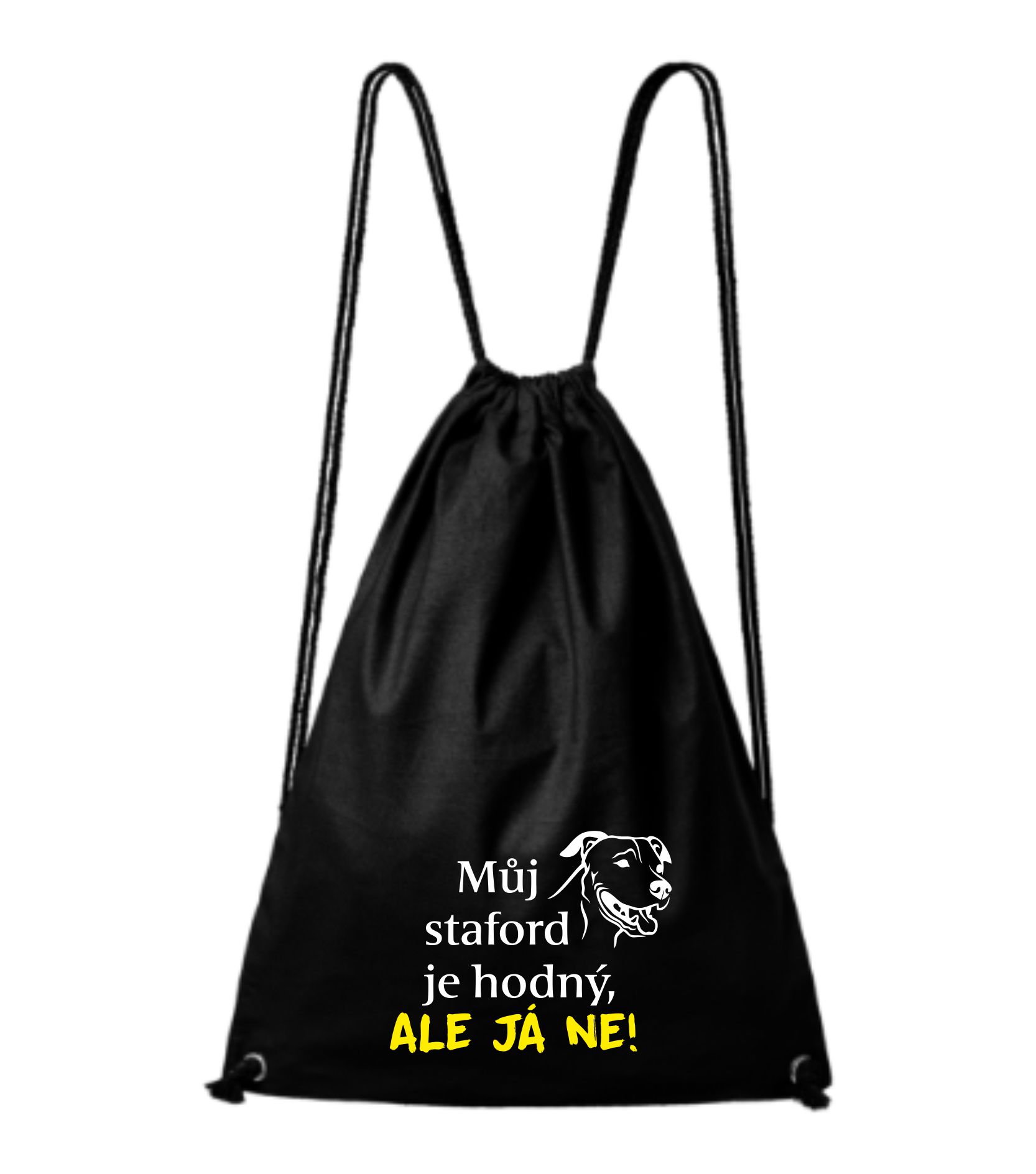 Batoh můj staford je hodný, ale já ne!